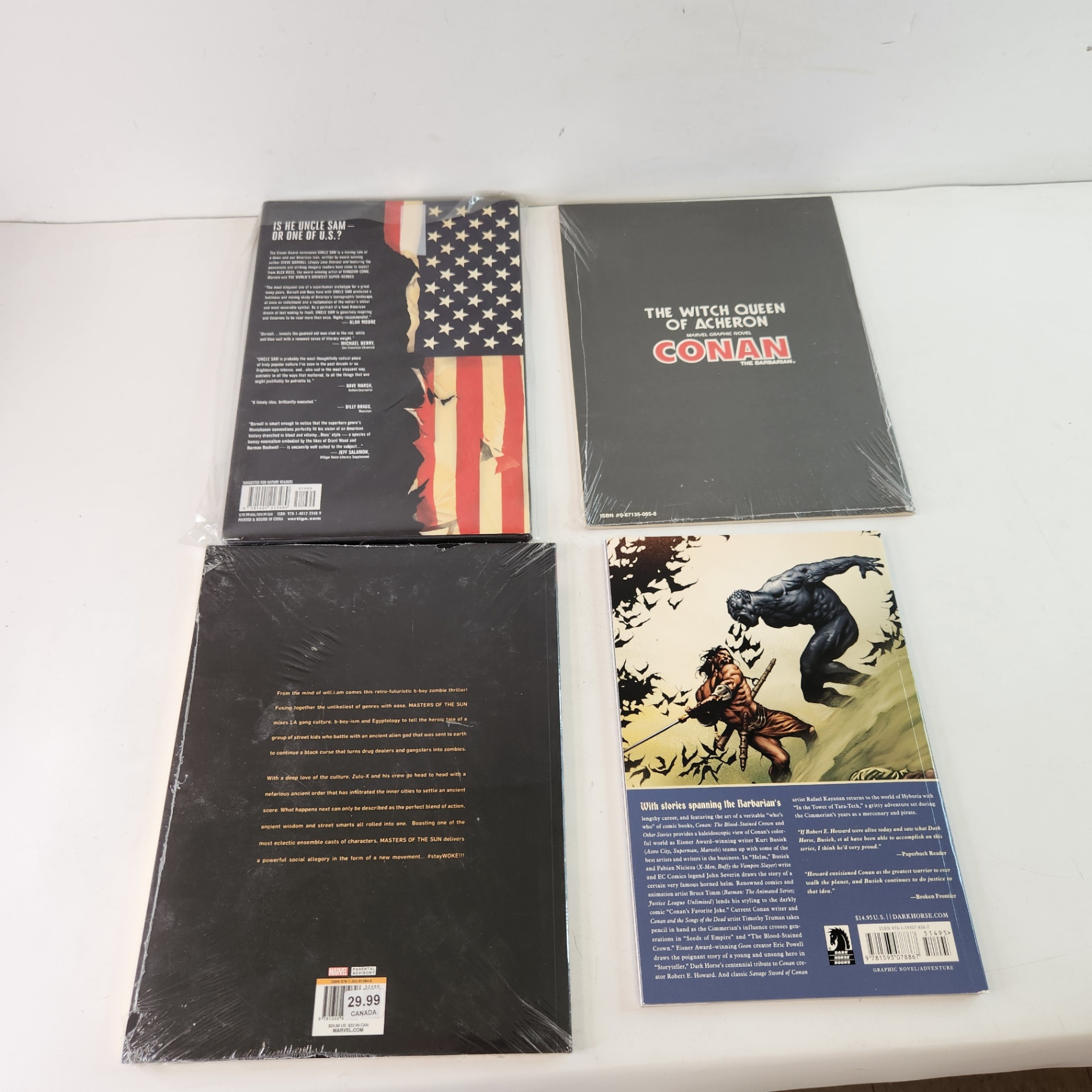 Marvel Uncle Sam Conan Masters of the Sun TPBs - image 3 of 4