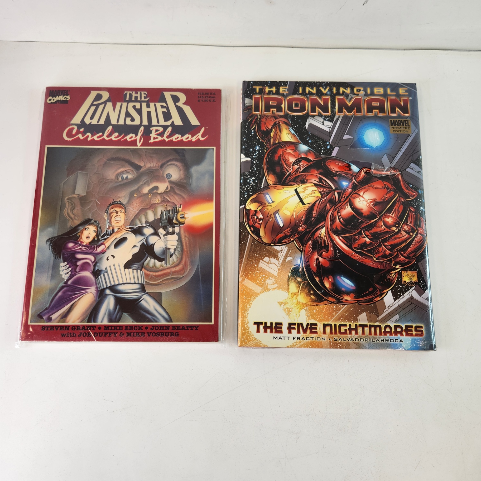 Marvel Invincible Iron Man Hardcover Punisher TPB - image 1 of 3