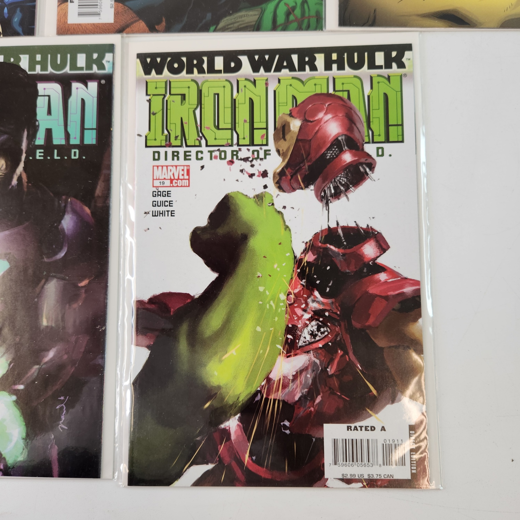 X-Men World War Hulk Miniseries #1-3, Iron Man Director of SHIELD #19,20 - image 2 of 4