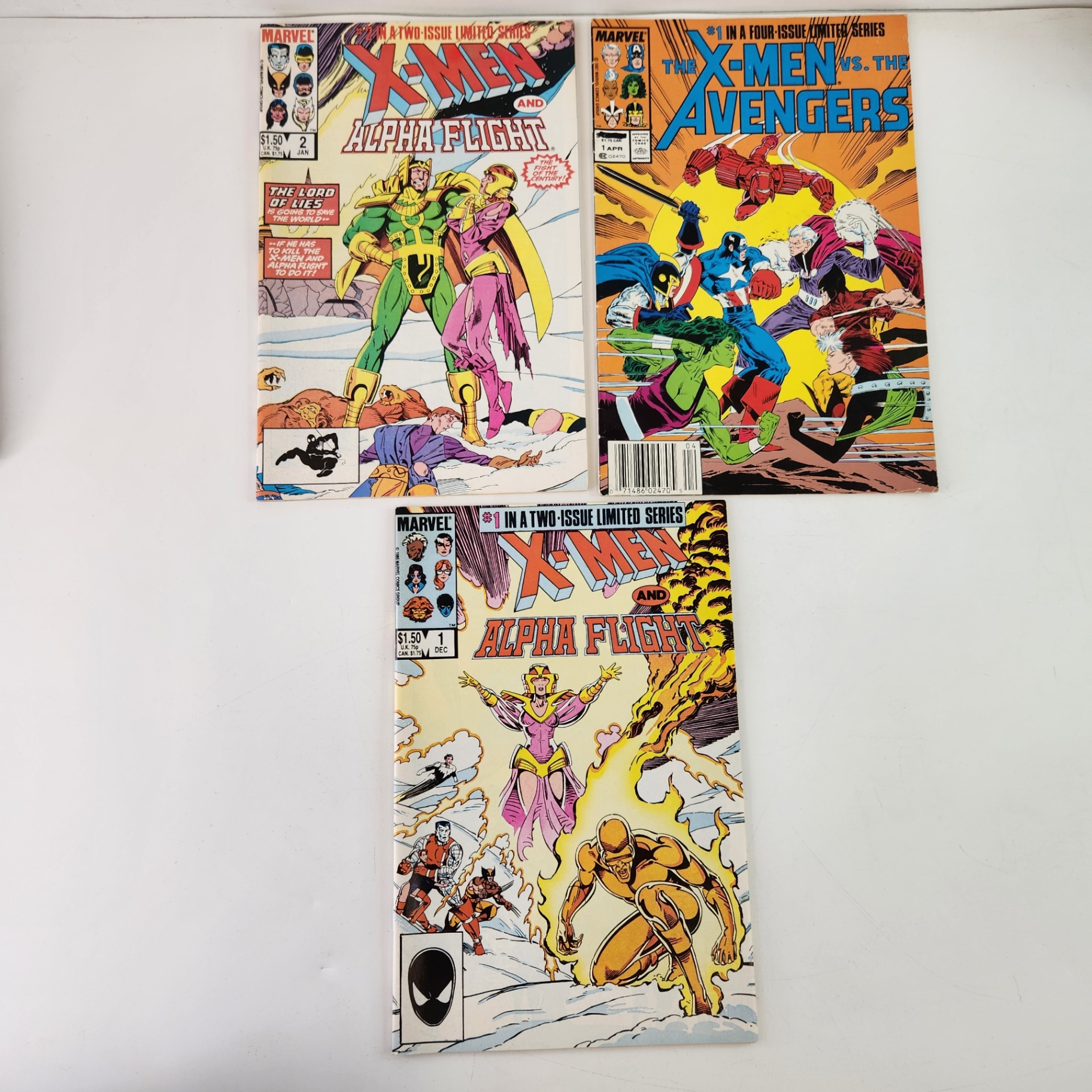 X-Men Vs. Avengers #1, X-Men & Alpha Flight #1,2 - image 1 of 4
