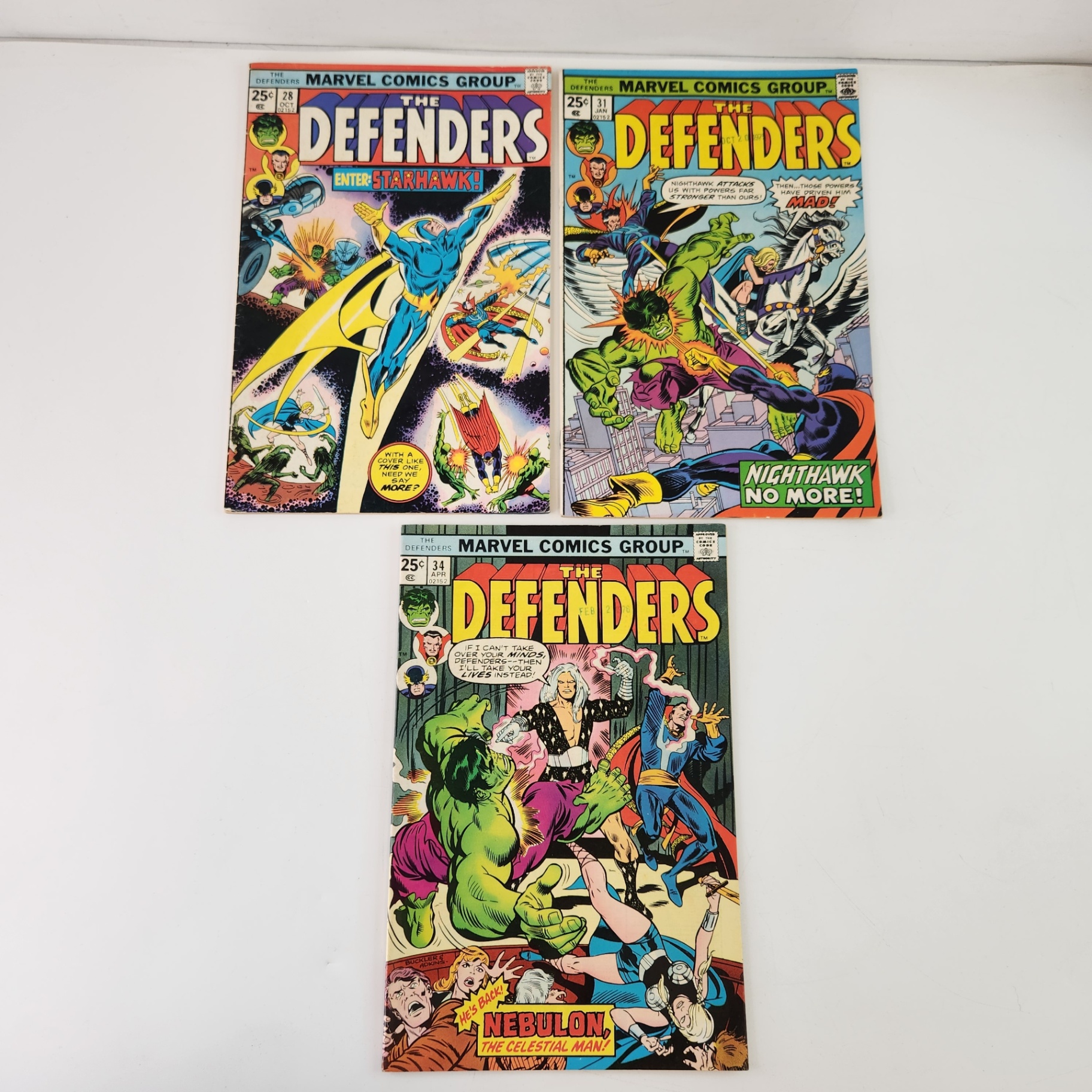 Defenders #28, 31, 34 - image 1 of 4