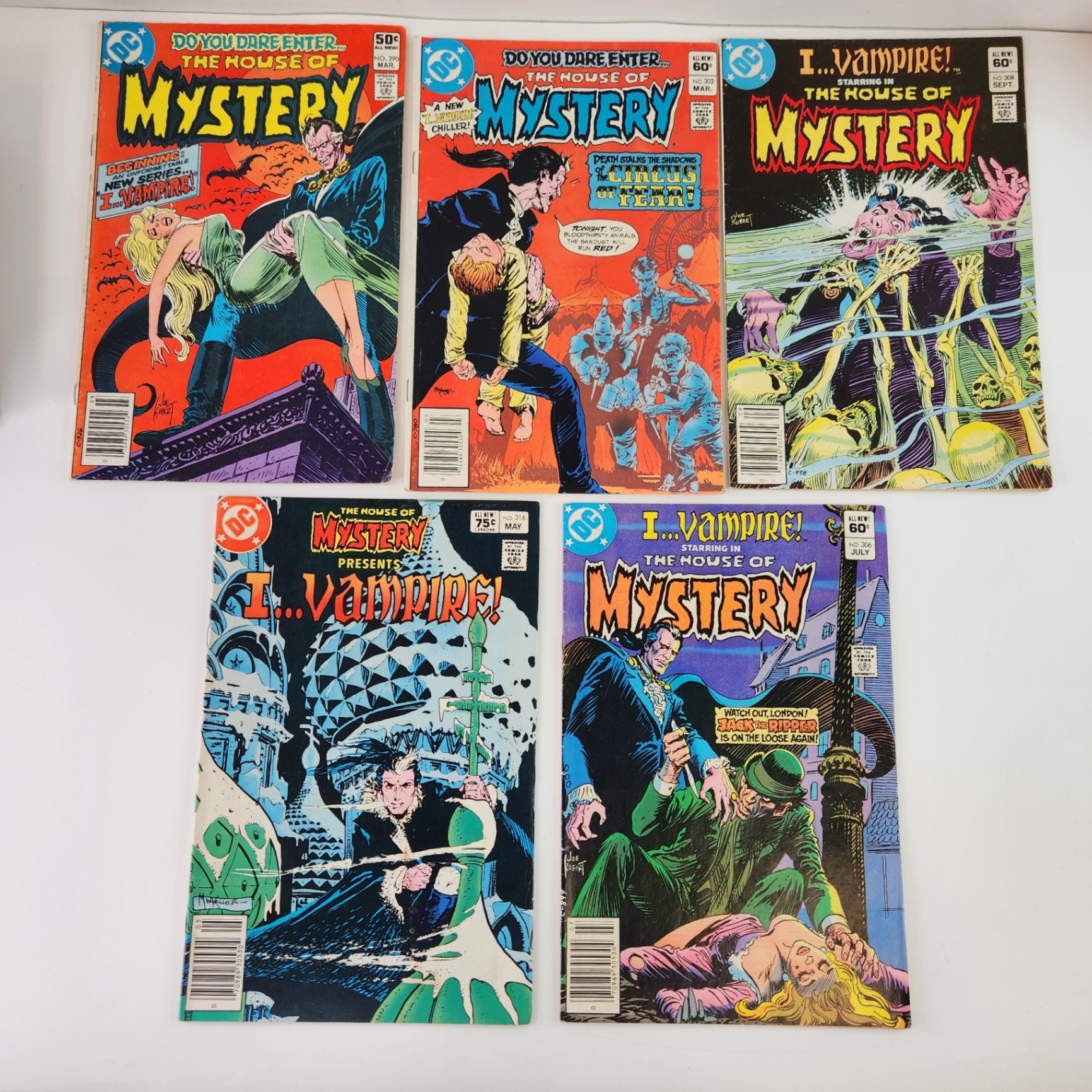 House of Mystery #290, 302, 306, 308, 316 - image 1 of 4