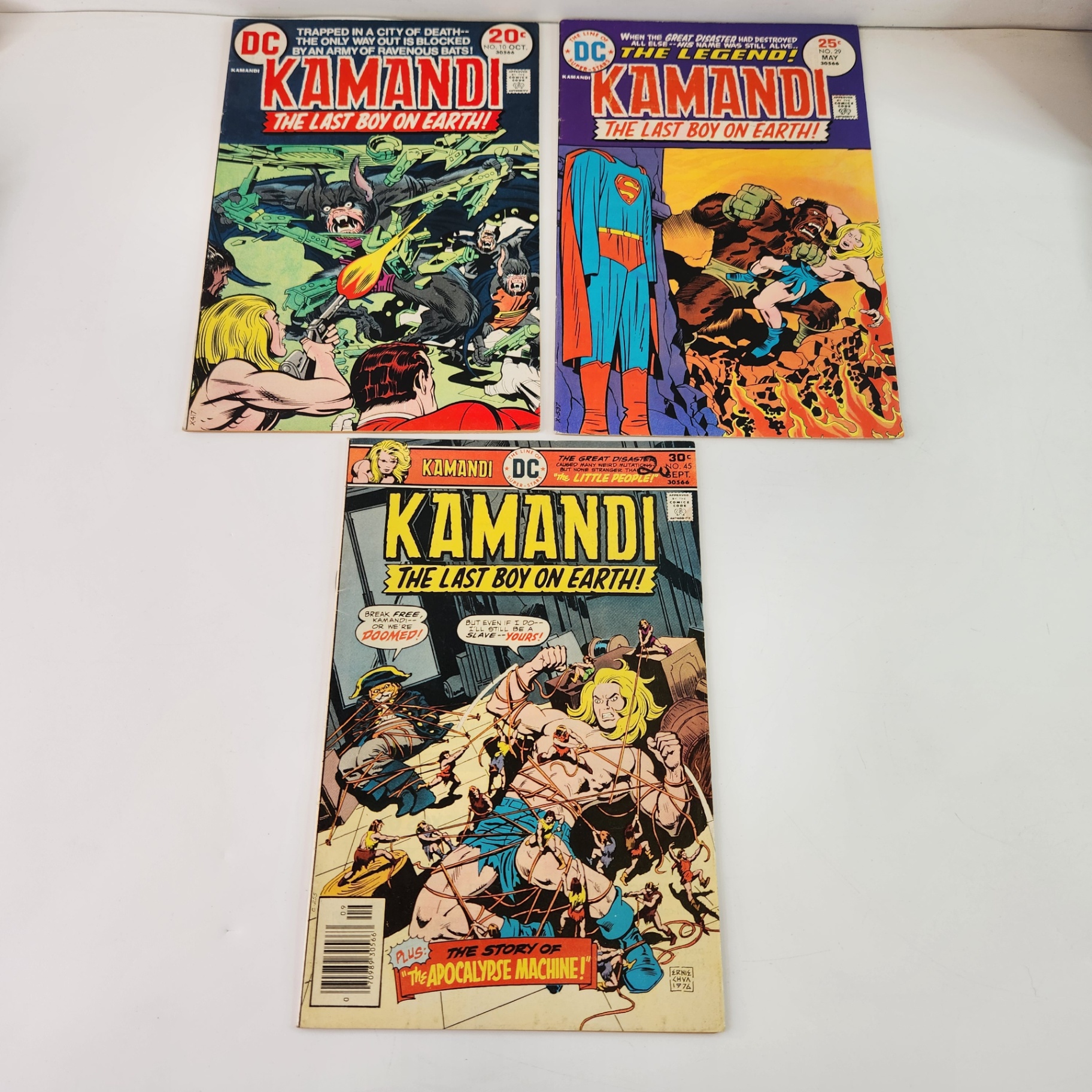 DC Kamandi #10, 29, 45 - image 1 of 4