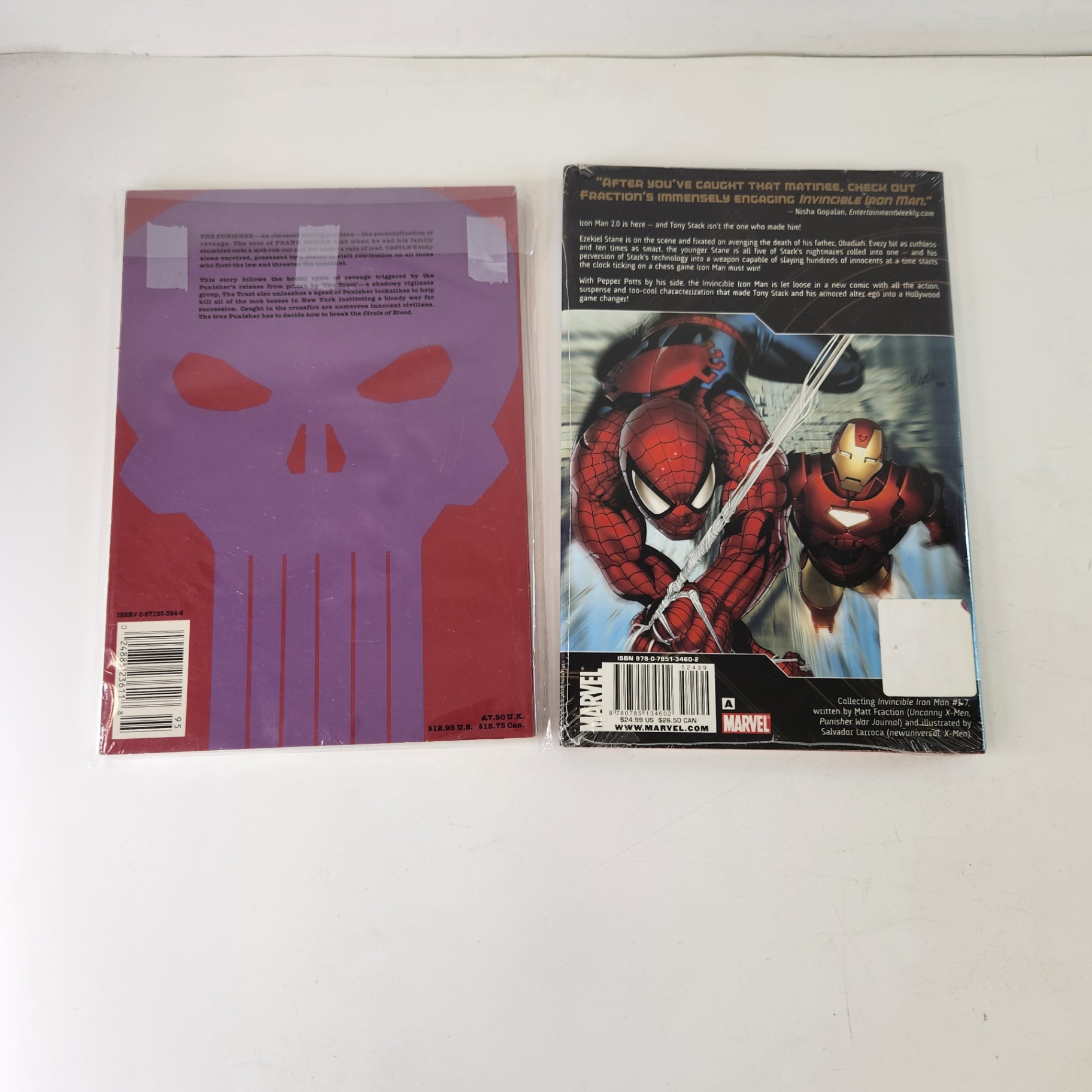 Marvel Invincible Iron Man Hardcover Punisher TPB - image 2 of 3