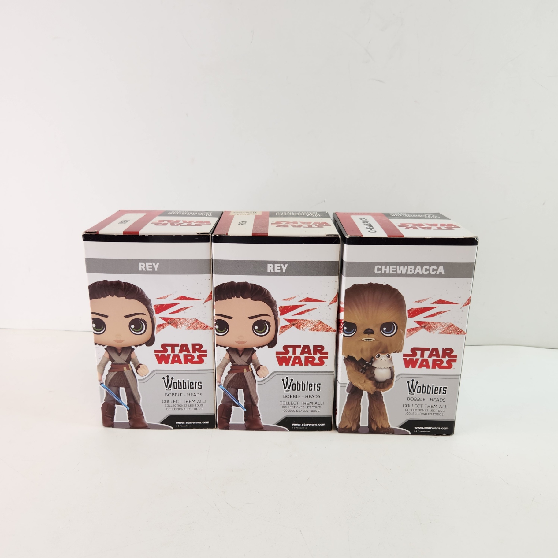 Star Wars Wobblers Rey Chewbacca - image 2 of 3