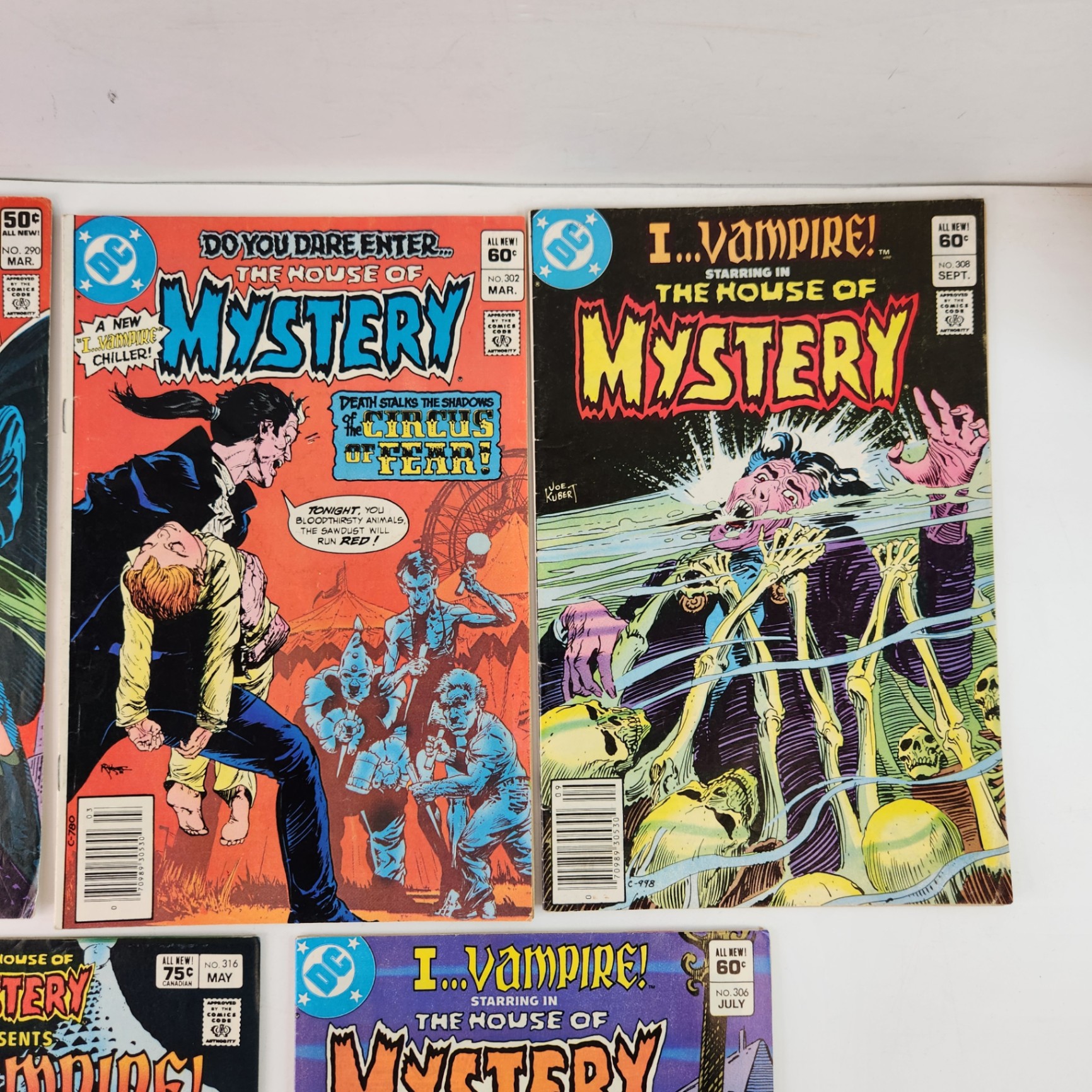 House of Mystery #290, 302, 306, 308, 316 - image 2 of 4