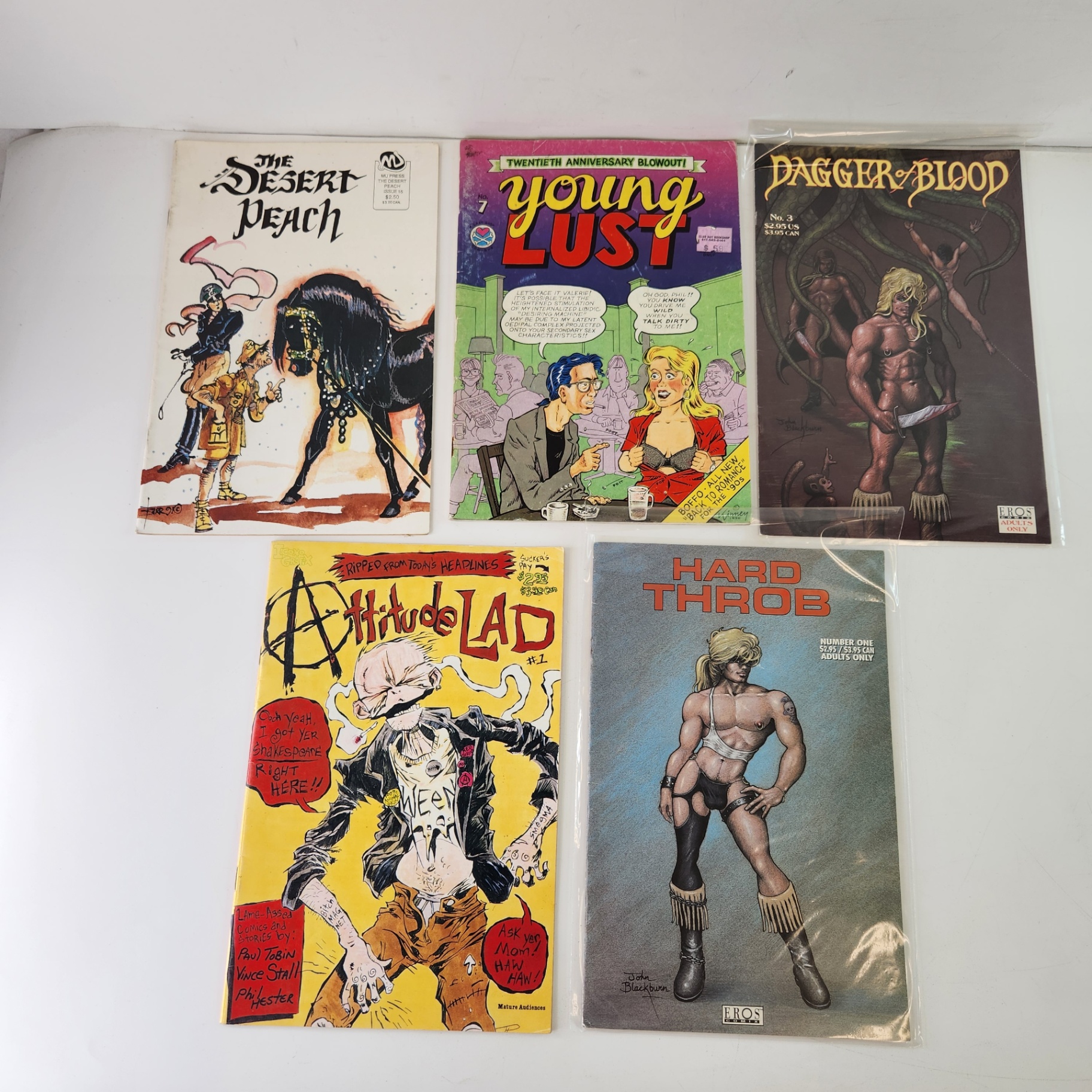 Assorted Adult Comics x5 - image 1 of 5