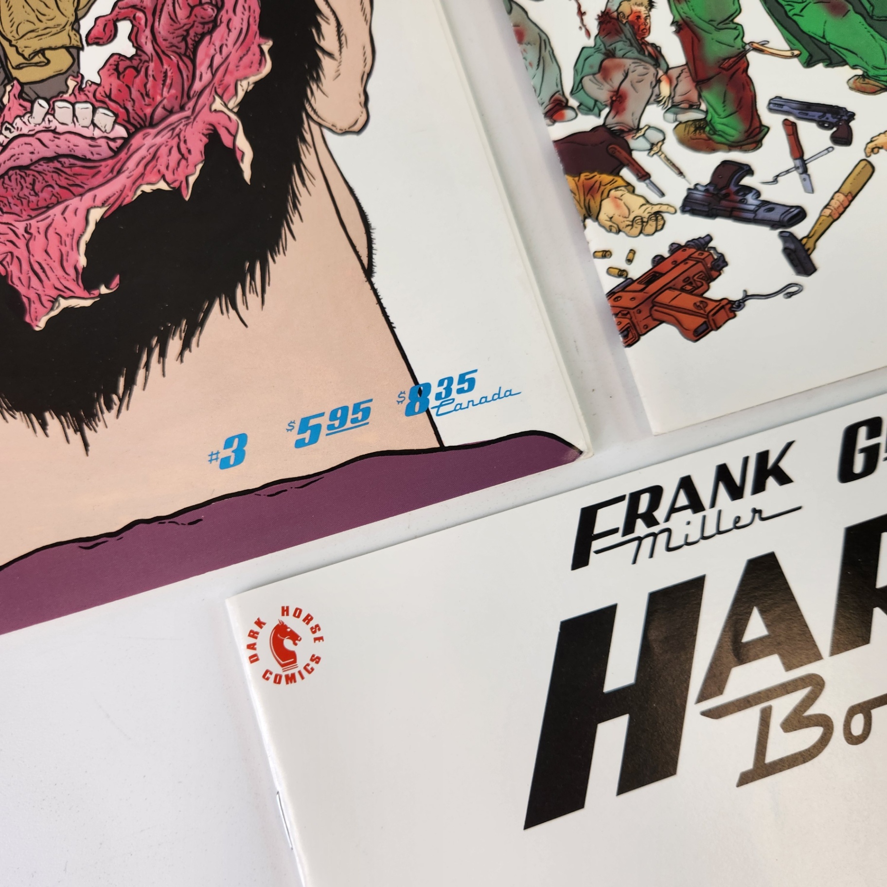 Dark Horse Hard Boiled #1-3 Magazine Comics - image 3 of 4