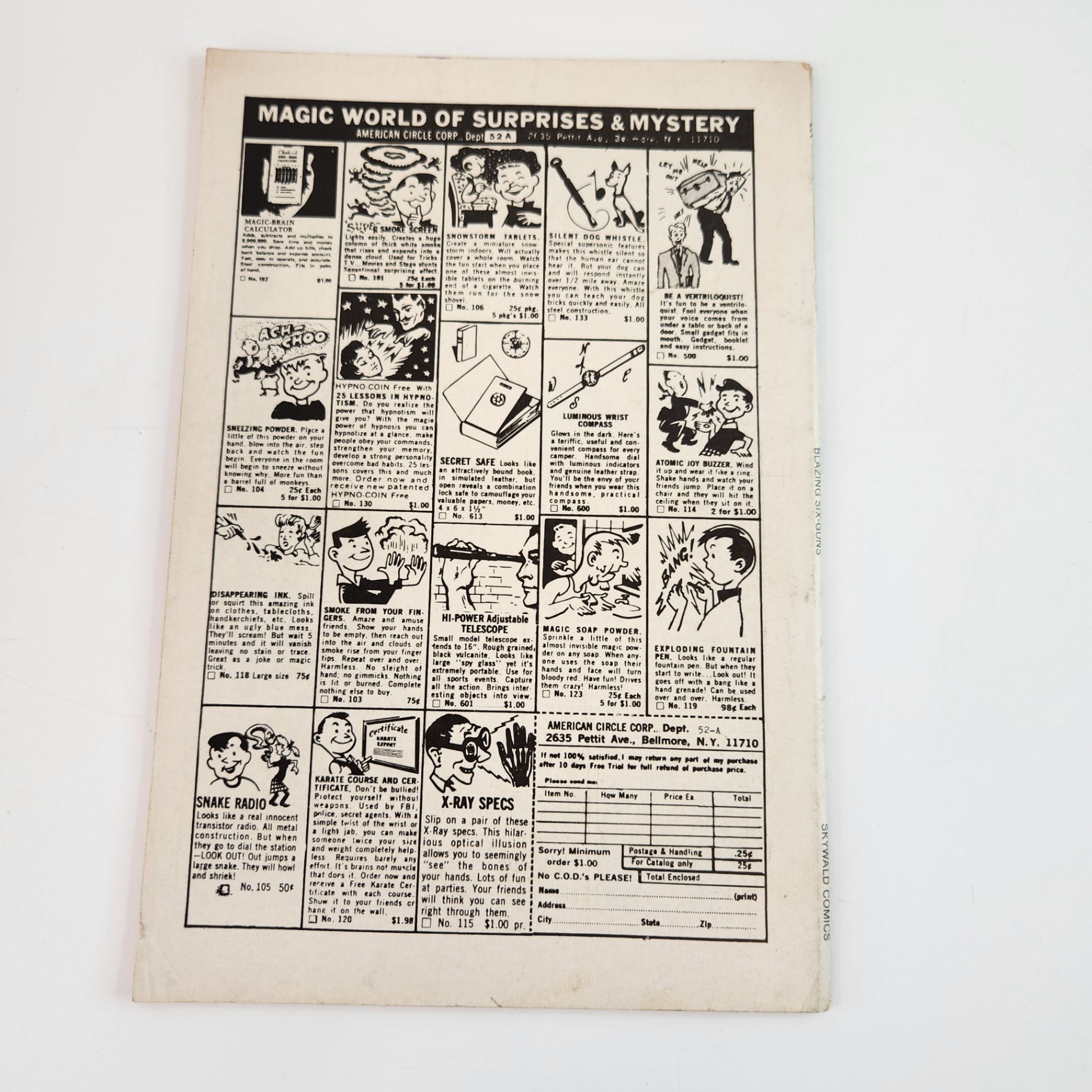 Skywald Comics Blazing Six Guns and Sundance Kid #2 - image 2 of 3