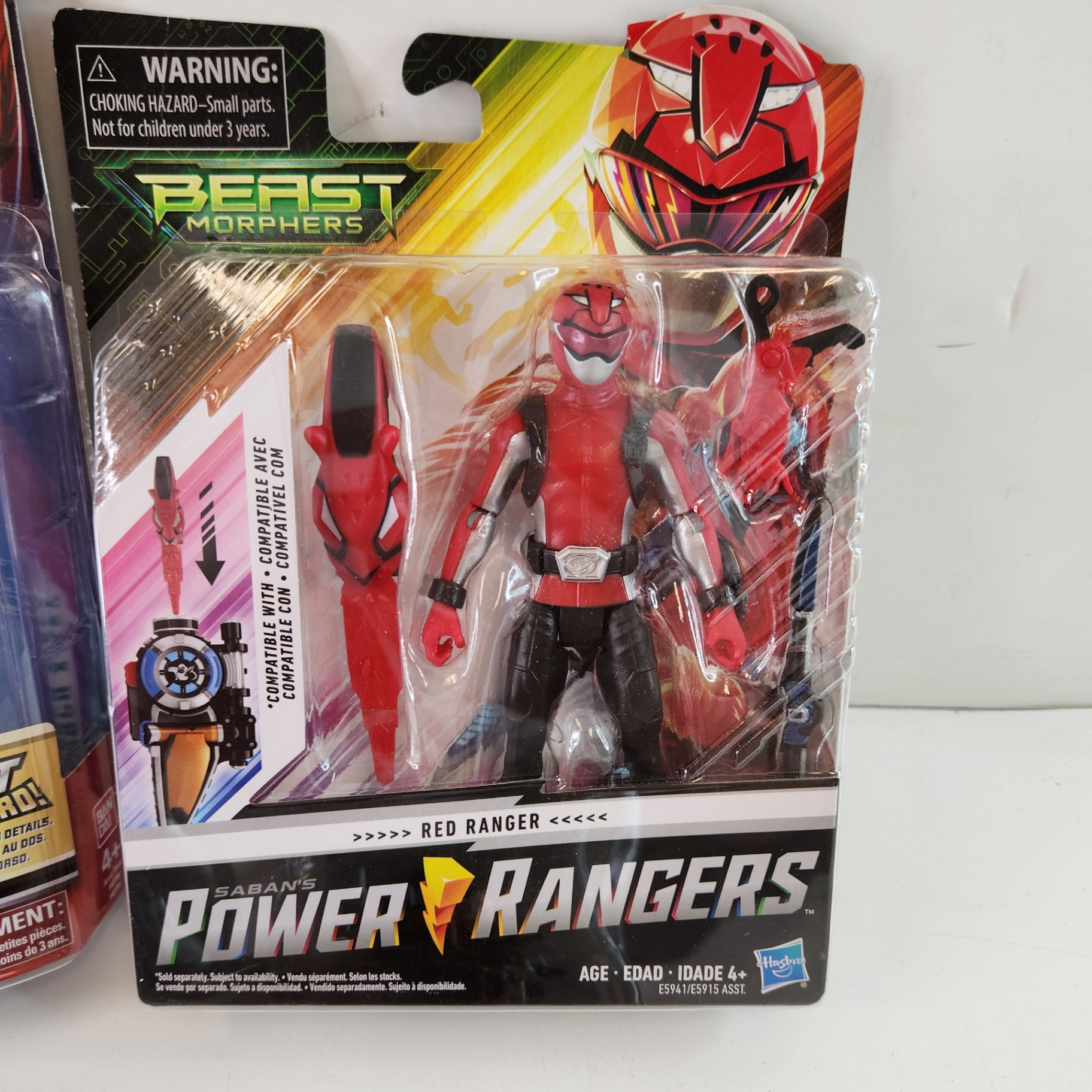 Bandai Power Ranges Action Figures, Backpack Clips - image 2 of 5