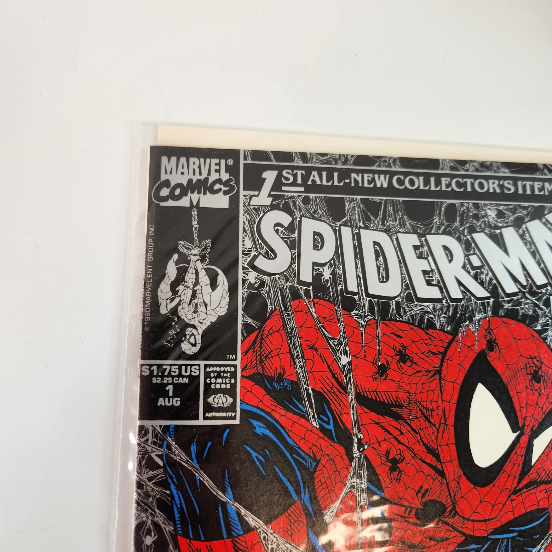 Spider-Man #1 Silver Cover Variant - image 3 of 3