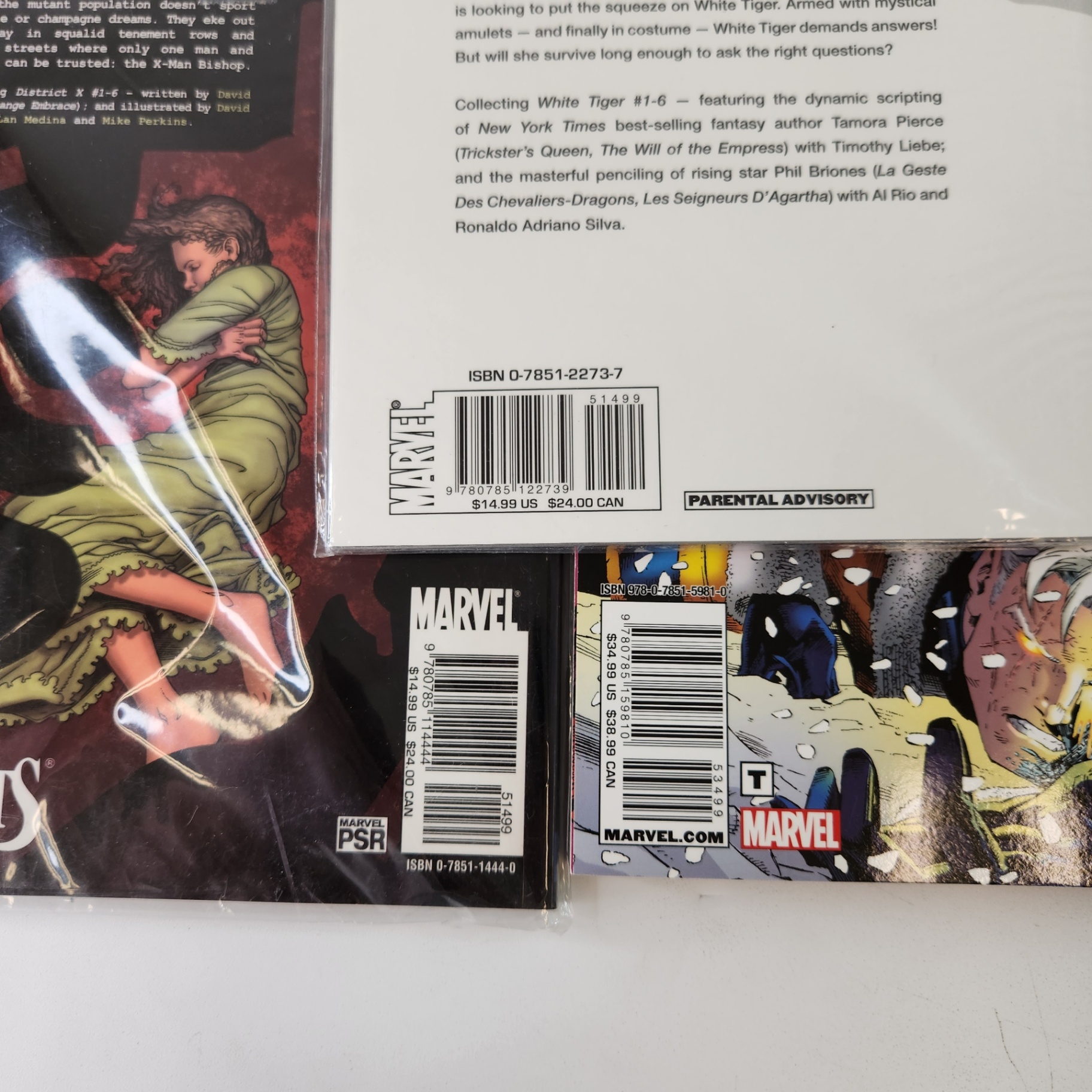 Marvel X-Men DistrictX White Tiger TPB Comics - image 4 of 4