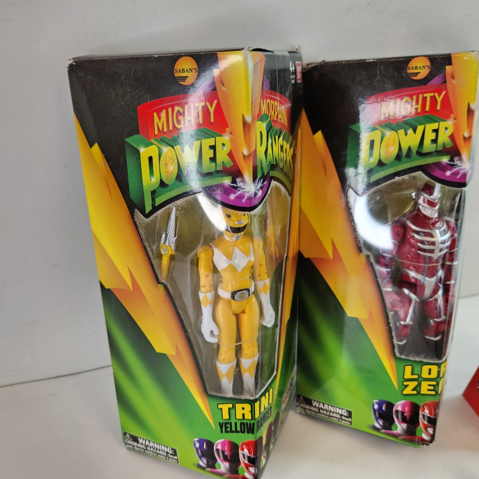 Mighty Morphin Power Rangers Toys R Us Action Figures Fleer Cards - image 2 of 6