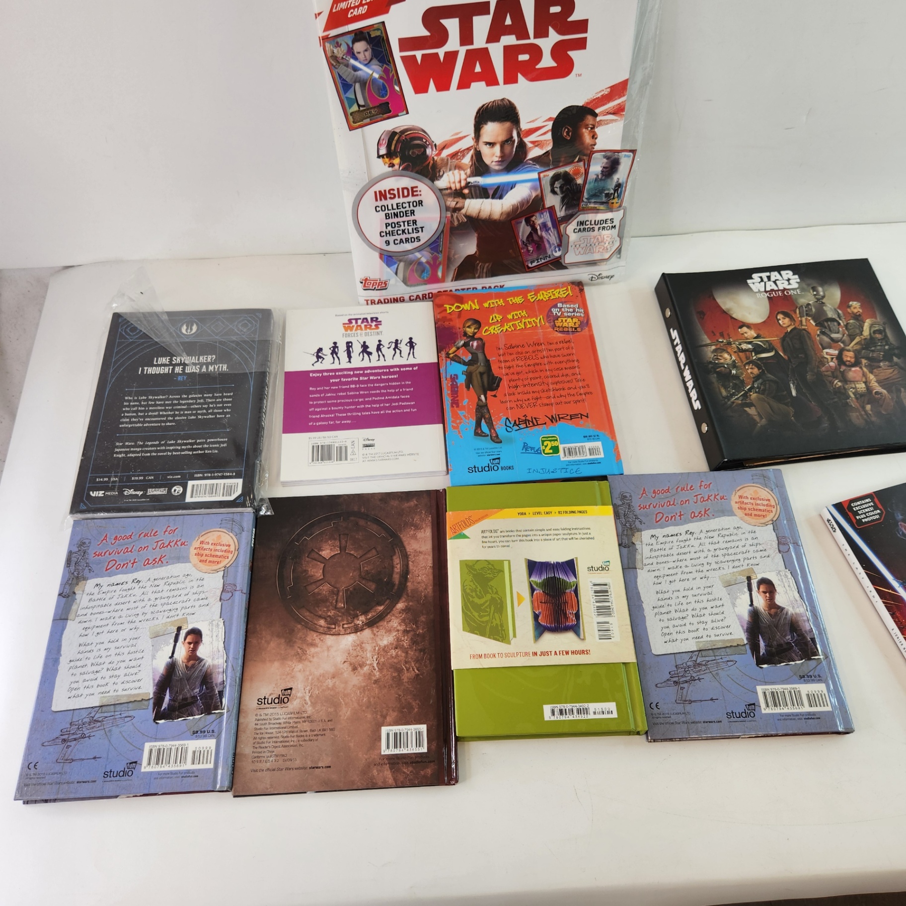 Star Wars Books + Trading Cards Lot - image 5 of 6