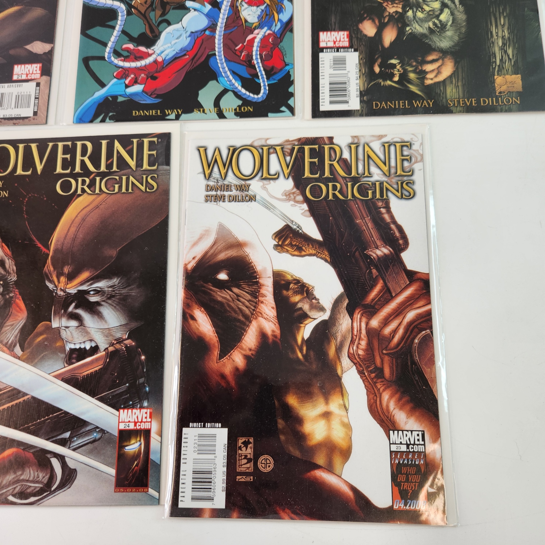 Wolverine Origins #1, 6, 21-25 - image 2 of 3