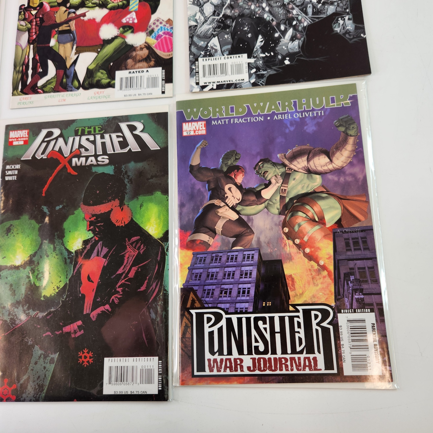 Punisher X-Mas, Holiday Special, War Journals, Punisher Max Annual #1 - image 2 of 4