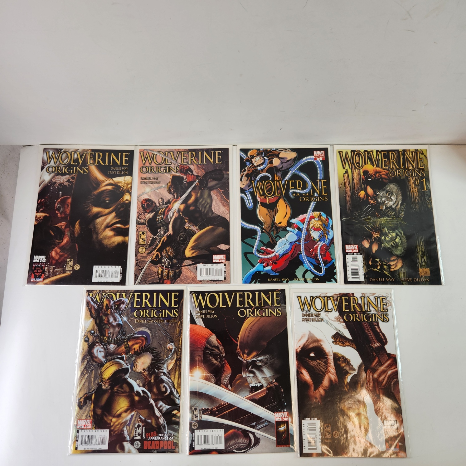 Wolverine Origins #1, 6, 21-25 - image 1 of 3