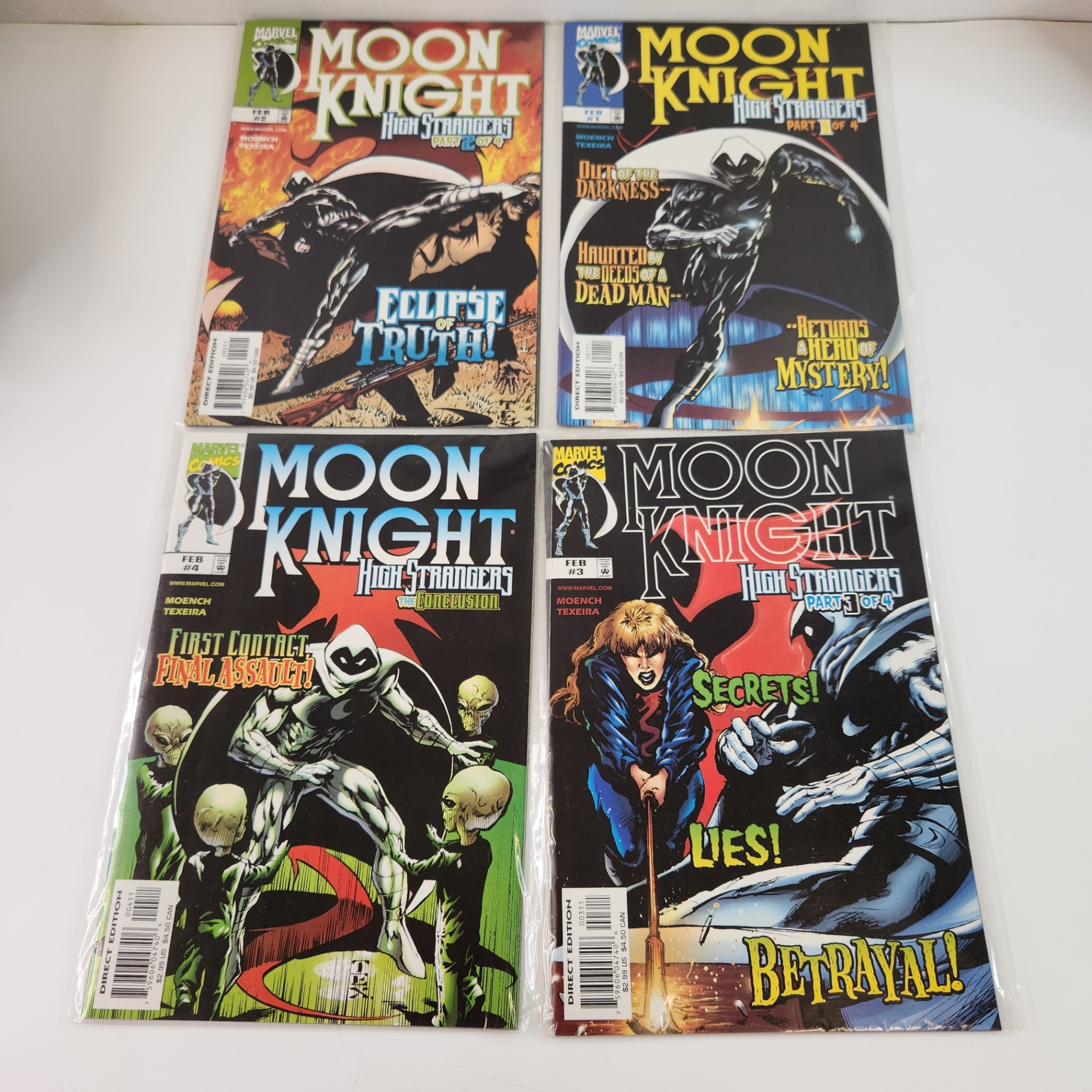 Moon Knight High Strangers Miniseries #1-4 - image 1 of 4