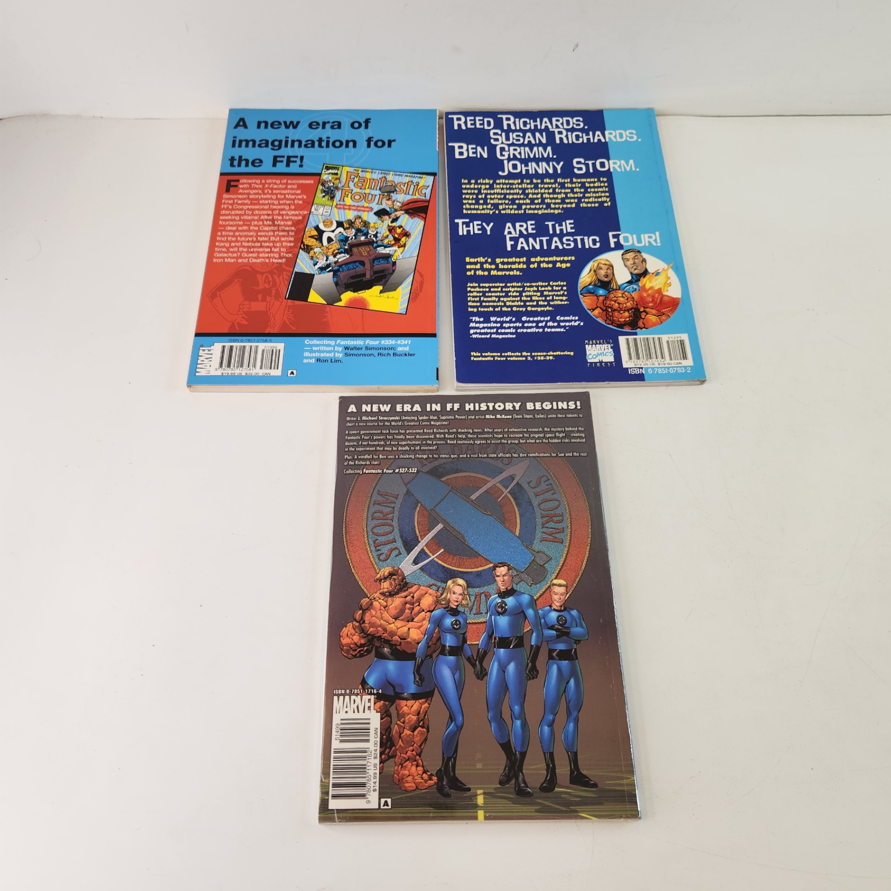 Marvel Comics Fantastic Four, F.F Visionaries, F.F Flesh and Stone TPB Comics - image 2 of 4