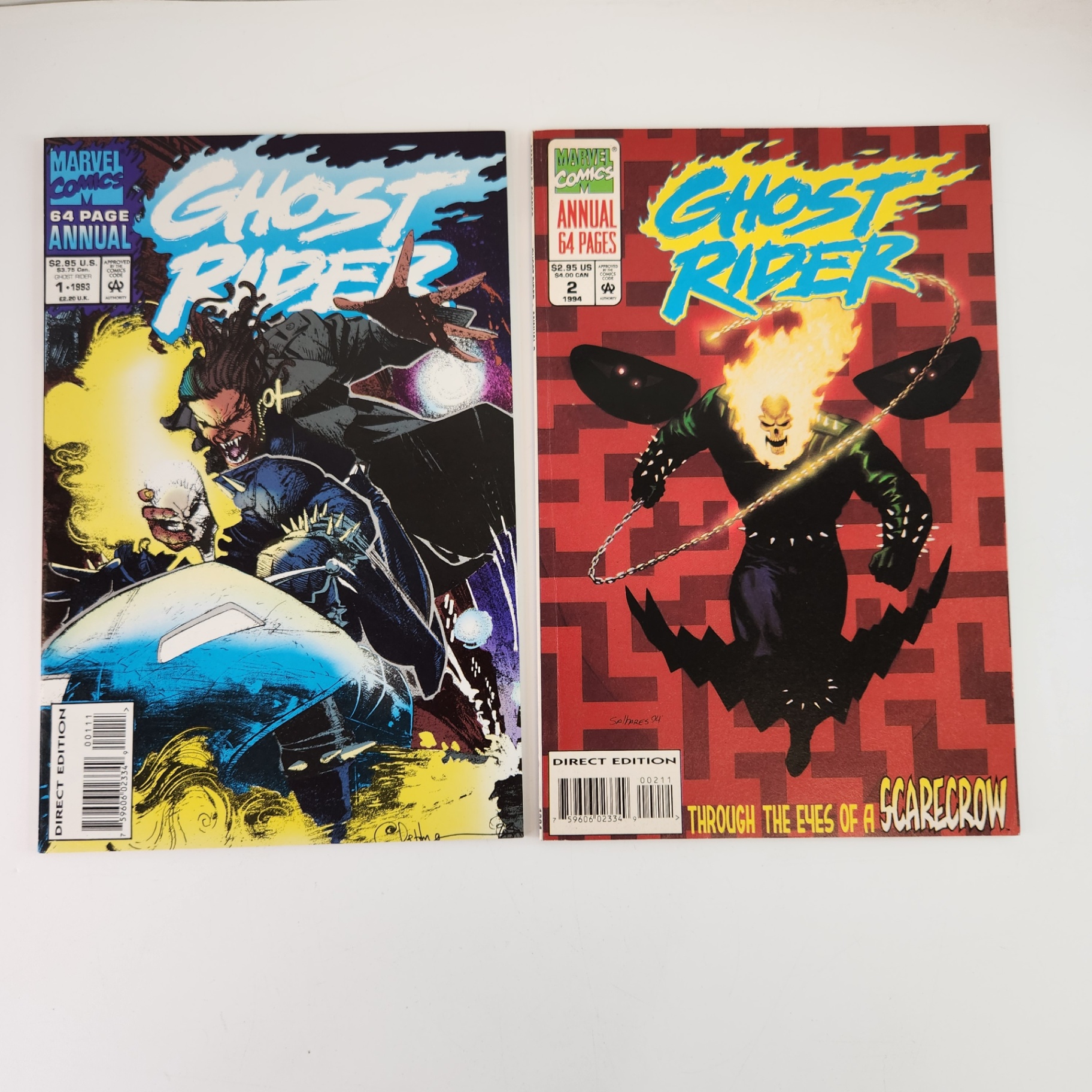 Ghost Rider Annuals #1,2 - image 1 of 4