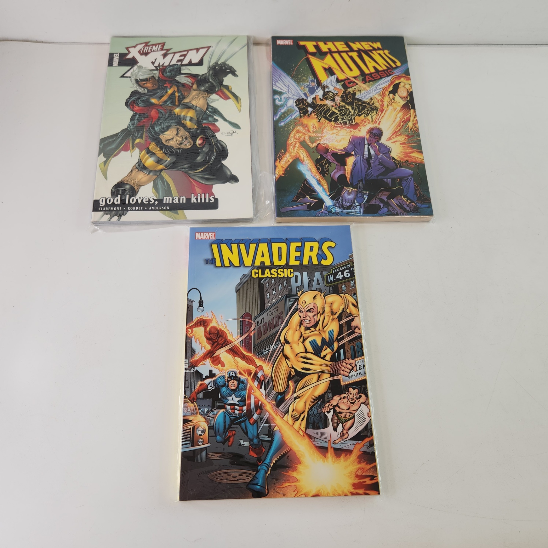 Marvel Xtreme X-Men New Mutants Invaders TPBs - image 1 of 5