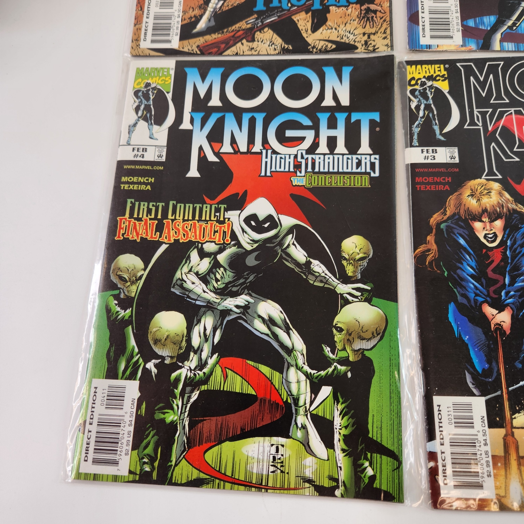 Moon Knight High Strangers Miniseries #1-4 - image 3 of 4