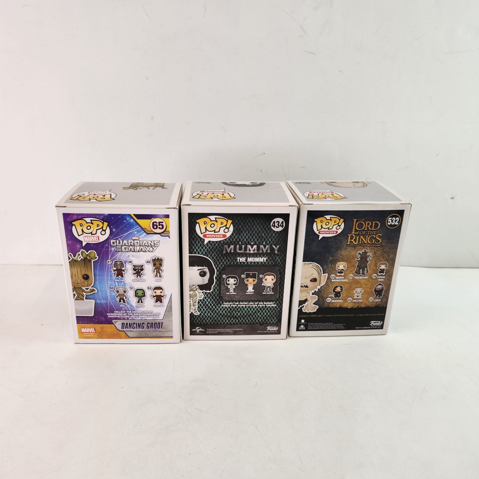 Funko Pop Dancing Groot, The Mummy, Gollum Vinyl Figures - image 4 of 4