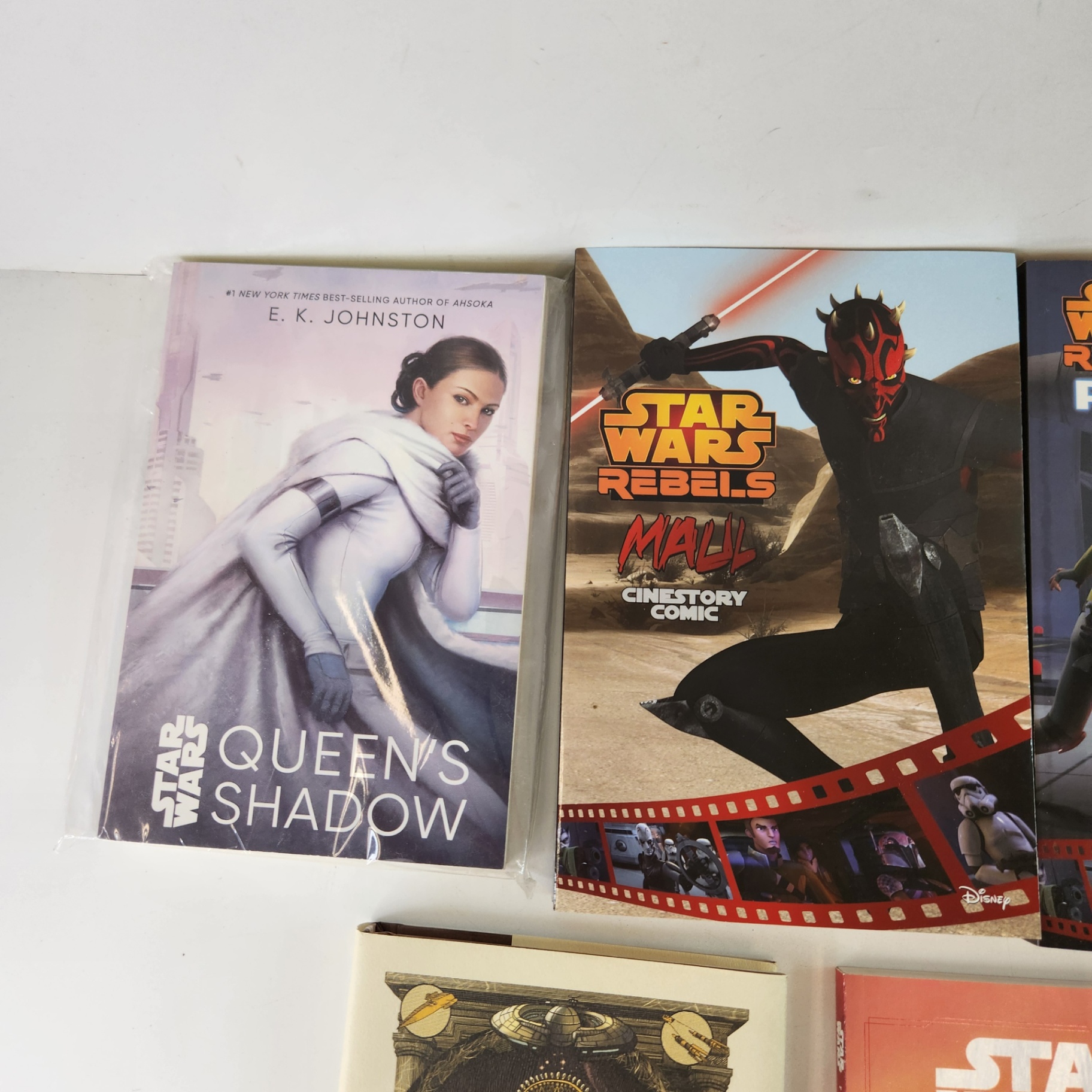 Star Wars Rebels Path of the Jedi, Maul, Queen's Shadow, The Force Awakens Softcover, Phantom of Menace Hardcover - image 2 of 5