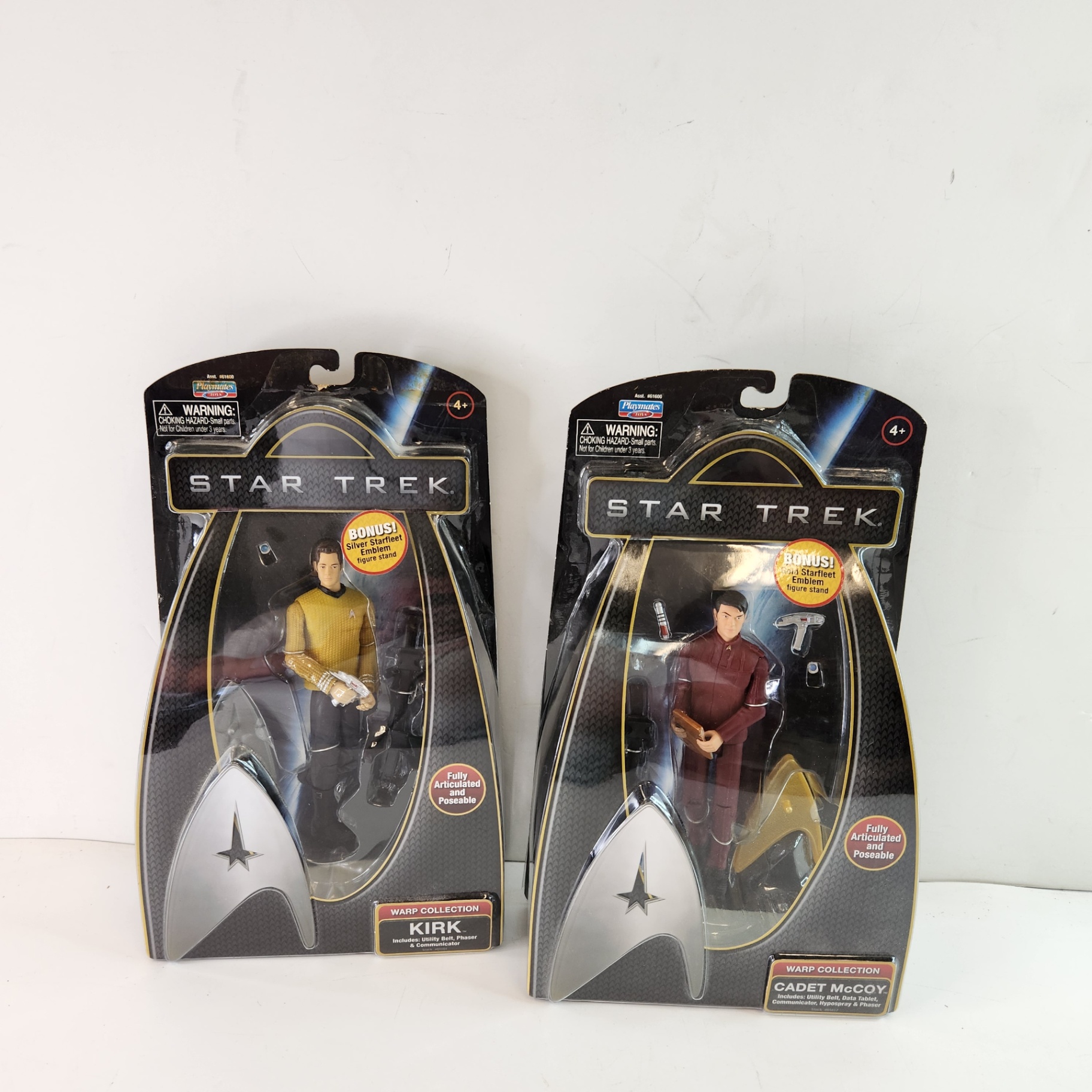 Star Trek Playmates Kirk Cadet McCoy Action Figures w/ Accessories - image 1 of 4