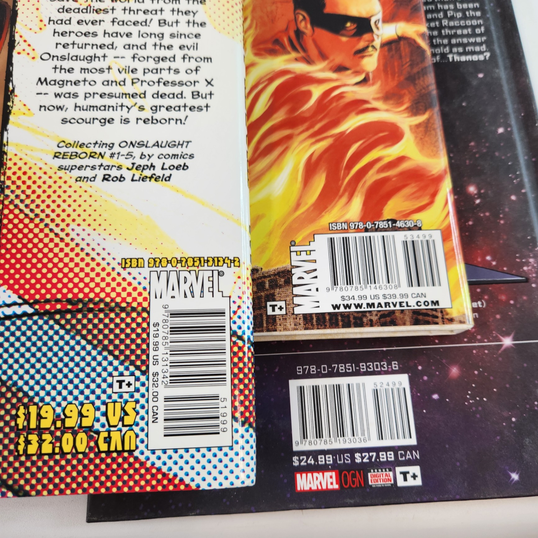 Marvels Project, Onslaught Reborn, Thanos: The Infinity Relativity Hardcover Comics - image 4 of 4
