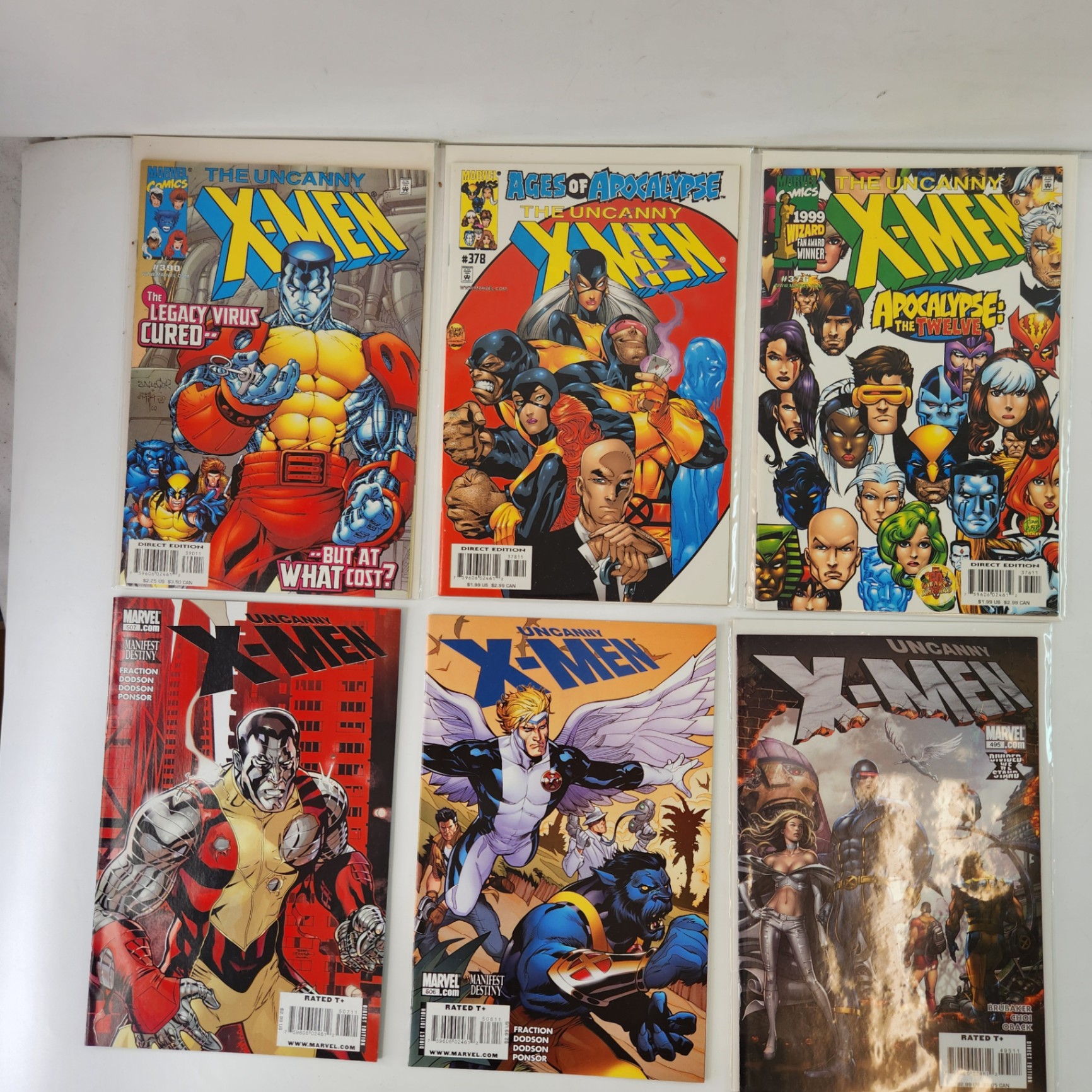 Uncanny X-Men #376 378, 390, 495, 506, 507 - image 6 of 6