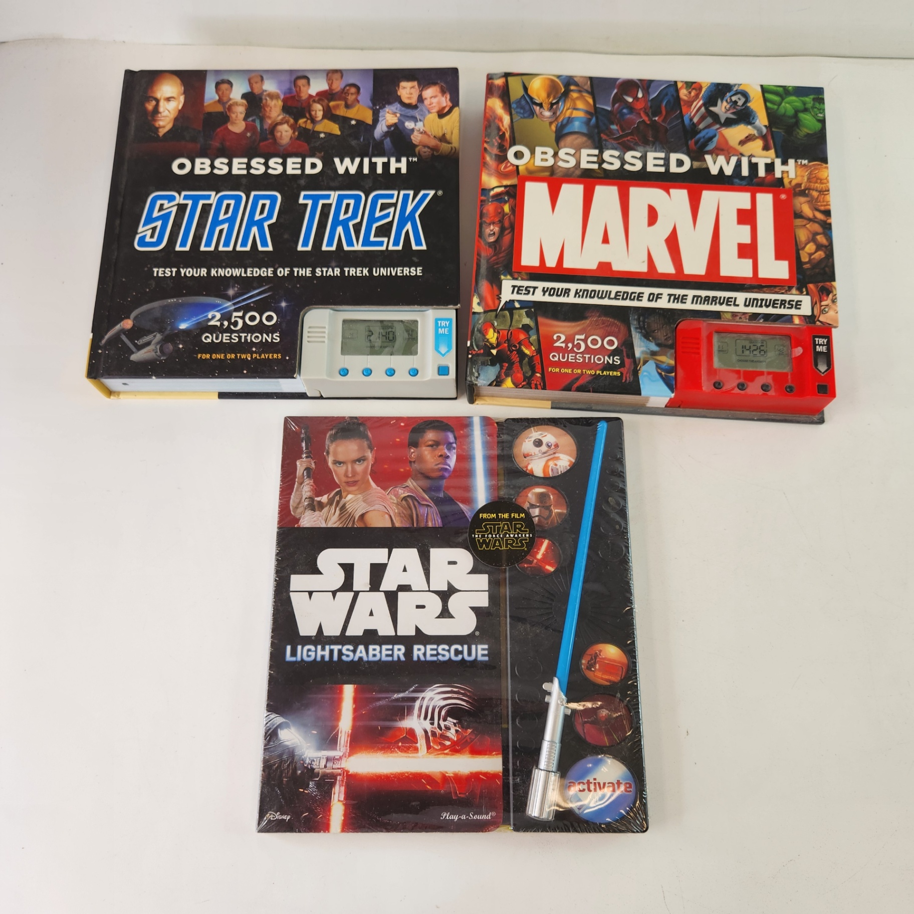 Obsessed With Star Trek/Marvel, Star Wars Lightsaber Rescue - image 1 of 5