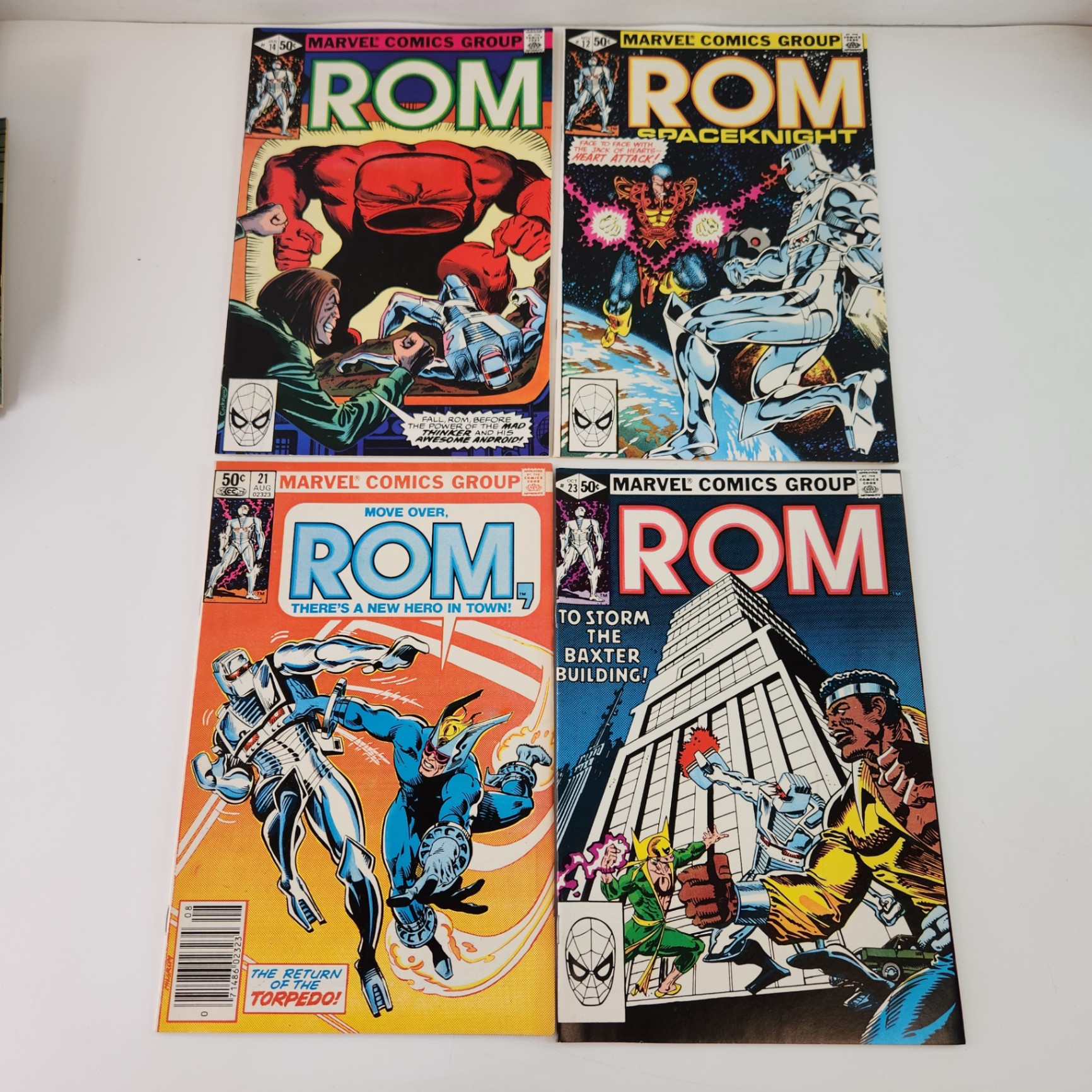 Rom Spaceknight #12, 14, 21, 23 - image 1 of 4