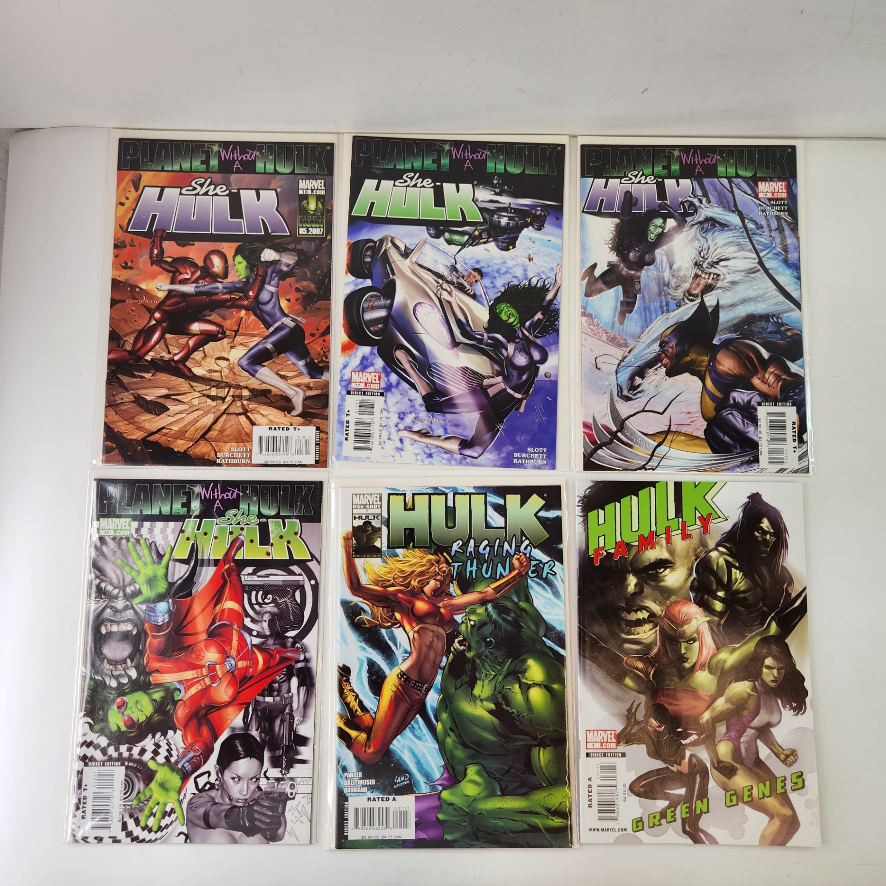 She Hulk Vol. 3 #15-18 Hulk Family, Hulk Ranging Thunder - image 1 of 5