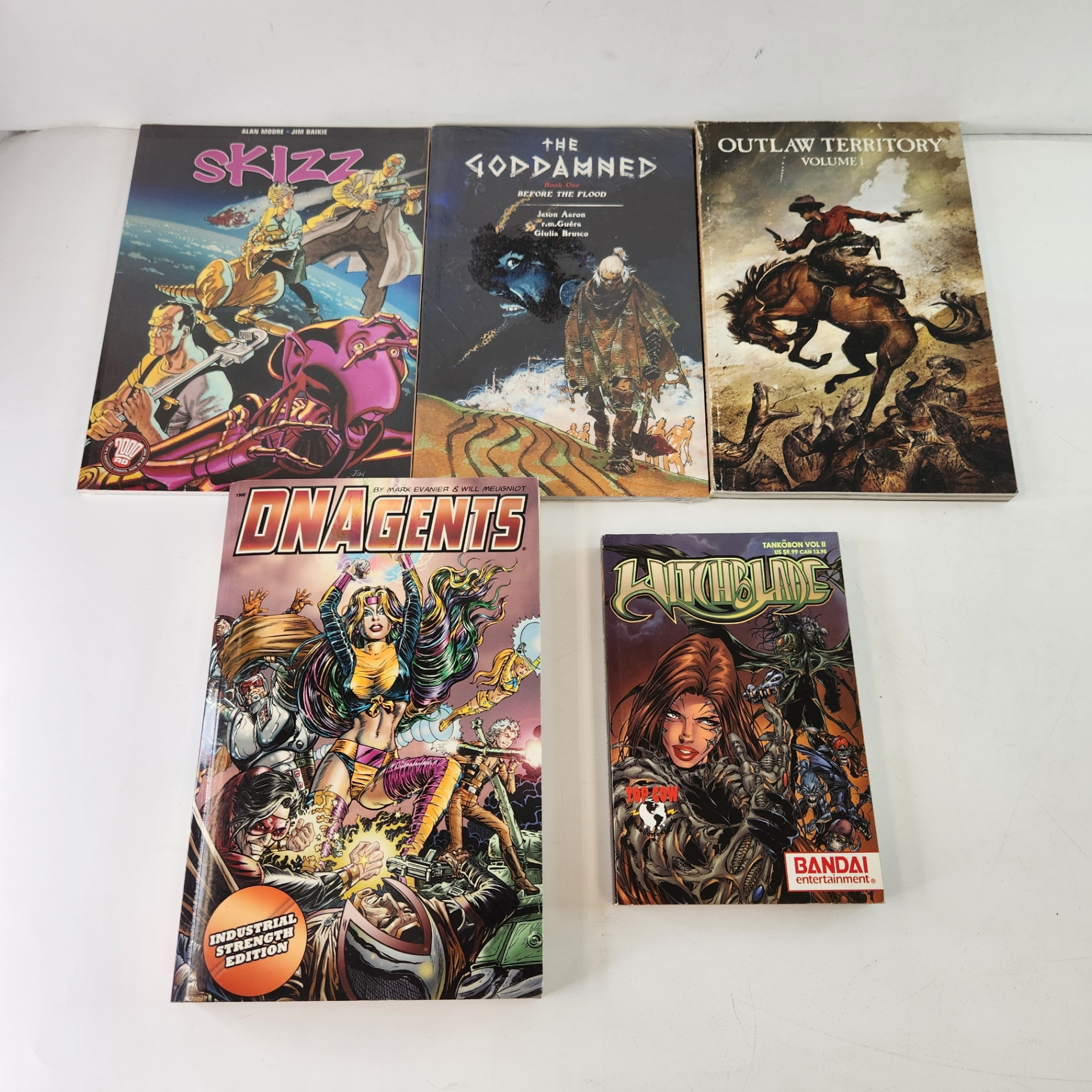 Image Comics TPBs DNAgents Outlaw Territory Skizz The Goddamned Witchblade - image 1 of 3
