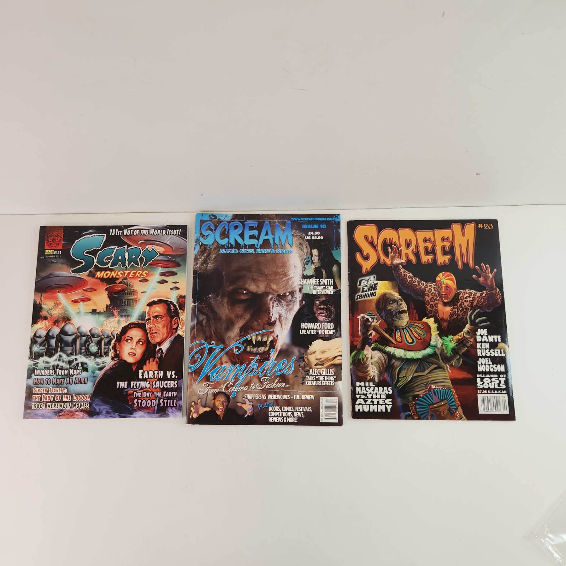 Screem Scream Scary Monsters Horror Magazines - image 1 of 4