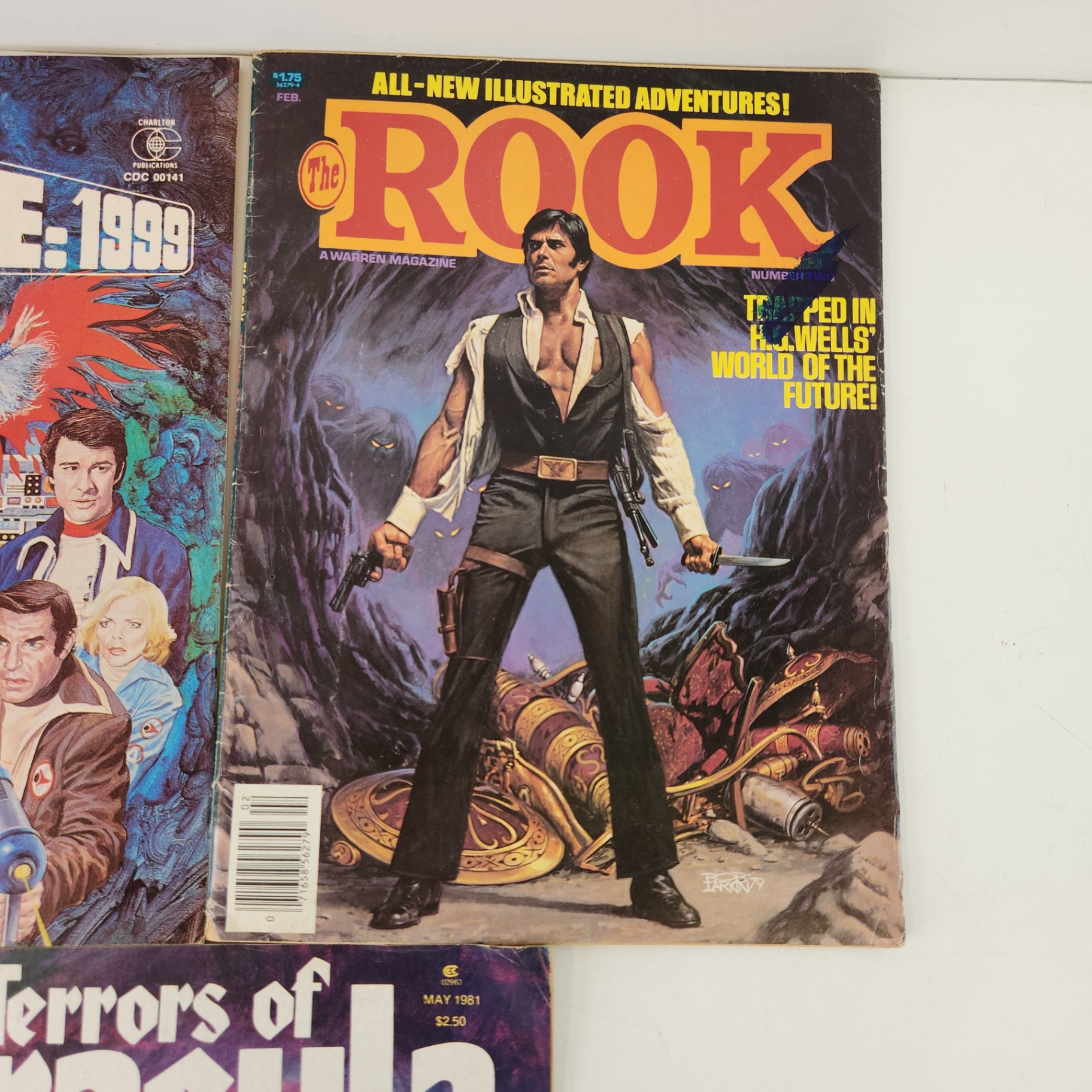 Terrors of Dracula, The Rook, Space: 1999 Magazine Comics - image 3 of 3
