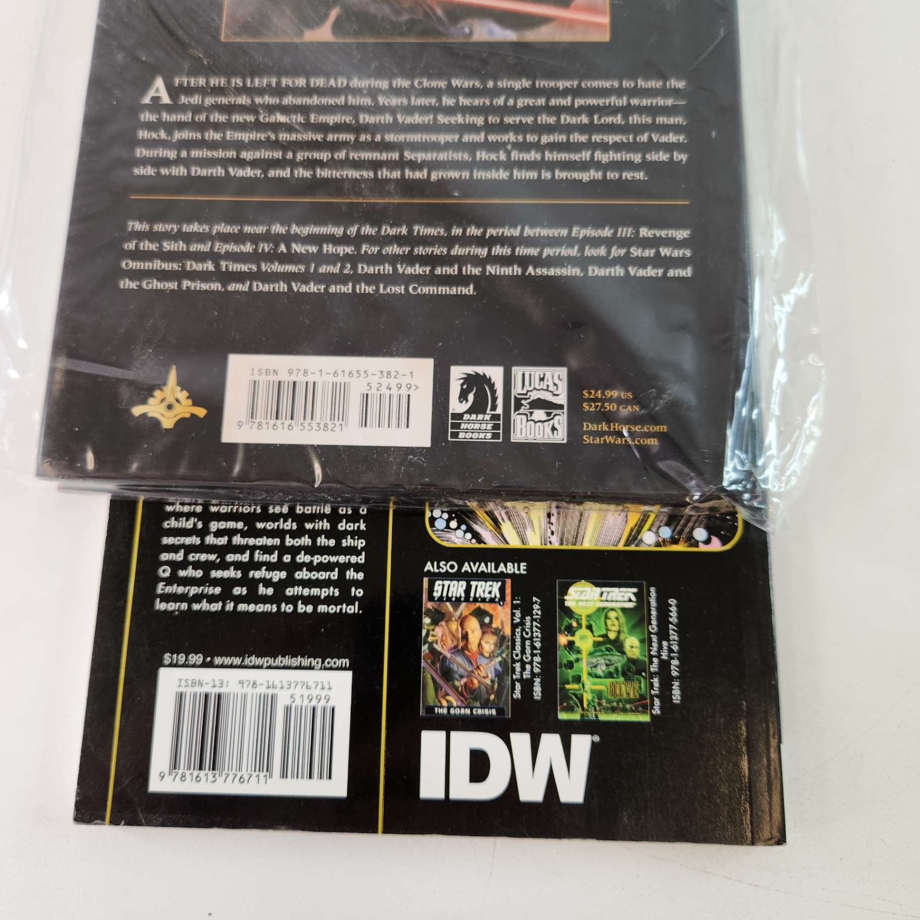 Star Wars Star Trek X-Files TPBs + Hardcover Sci-Fi Comics - image 2 of 4