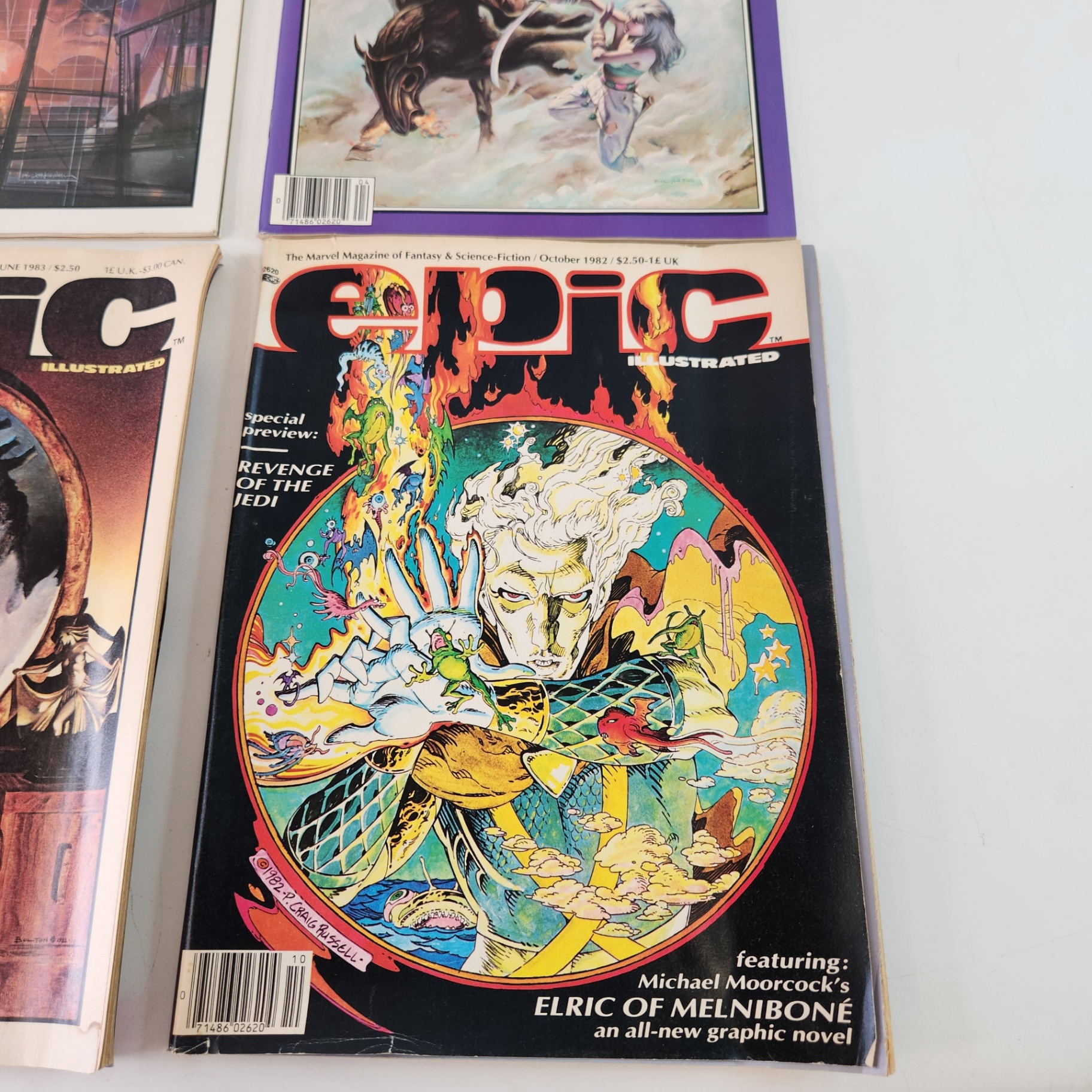 Epic Illustrated Magazines x5 - image 2 of 4