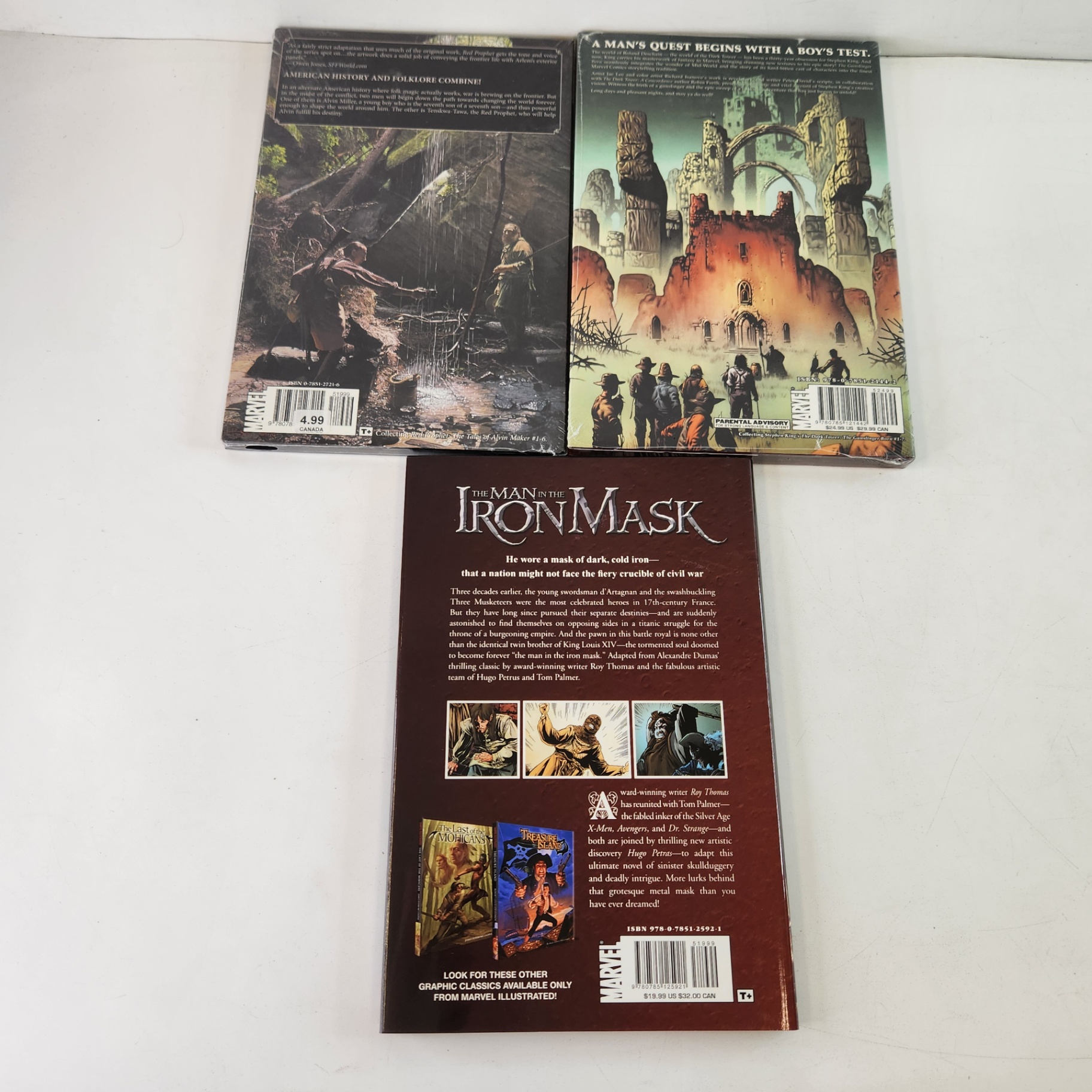Marvel Red Prophet Man in the Iron Mask Dark Tower Hardcover Comics  - image 3 of 4