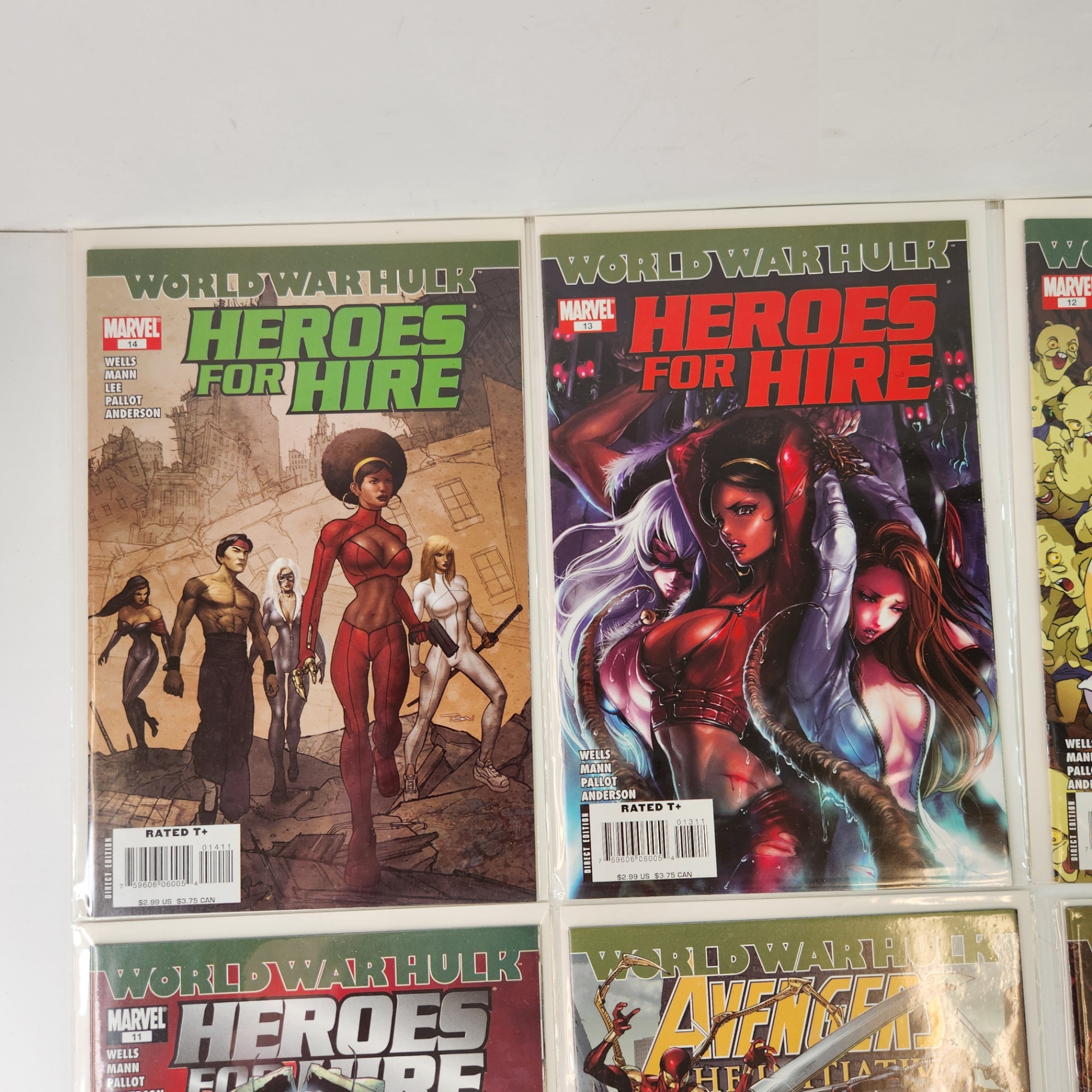 World War Hulk Heroes For Hire #11-14, Avengers: The Initiative #4, 5 - image 5 of 5