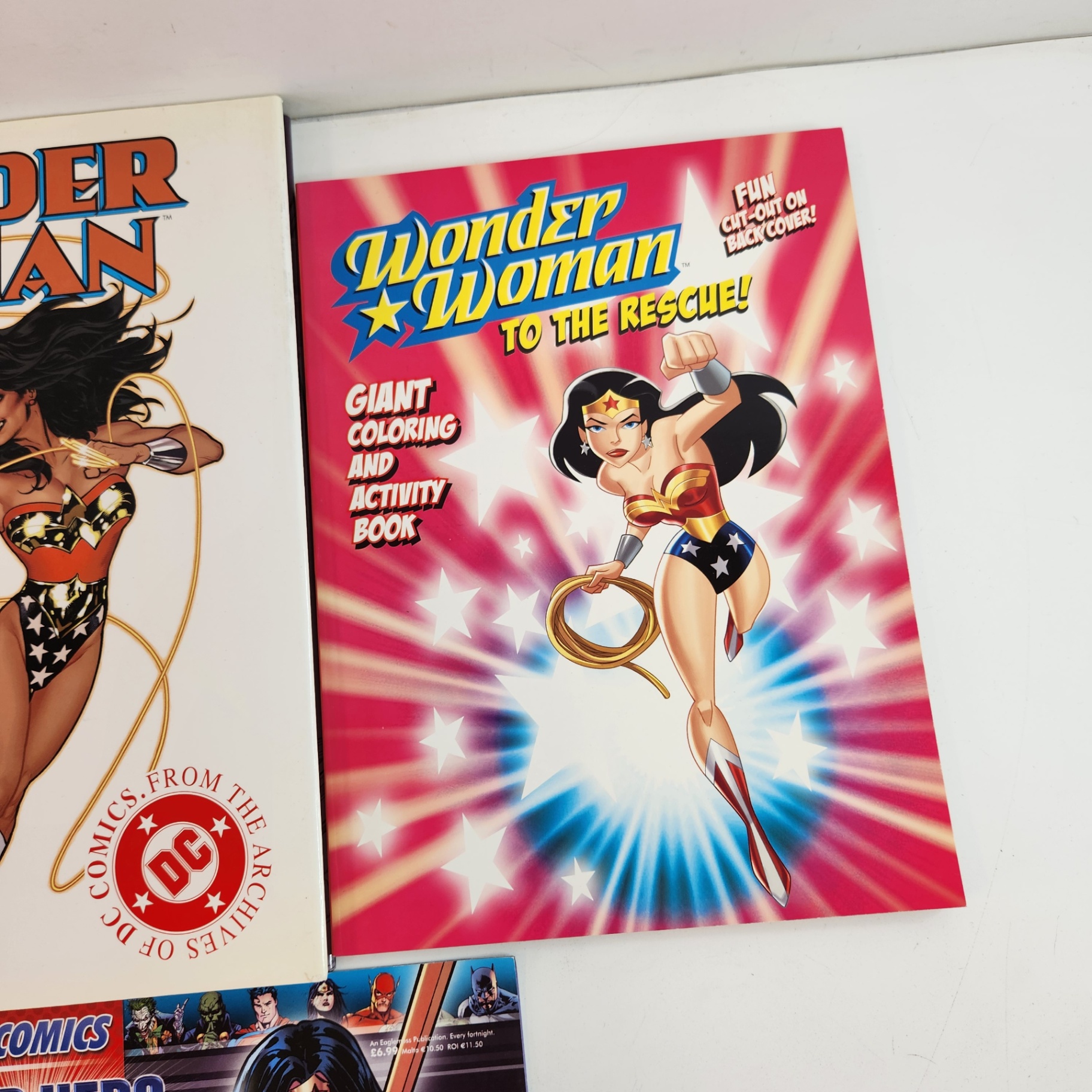 Wonder Woman Hardcovers, Coloring Books + Magazine - image 2 of 4