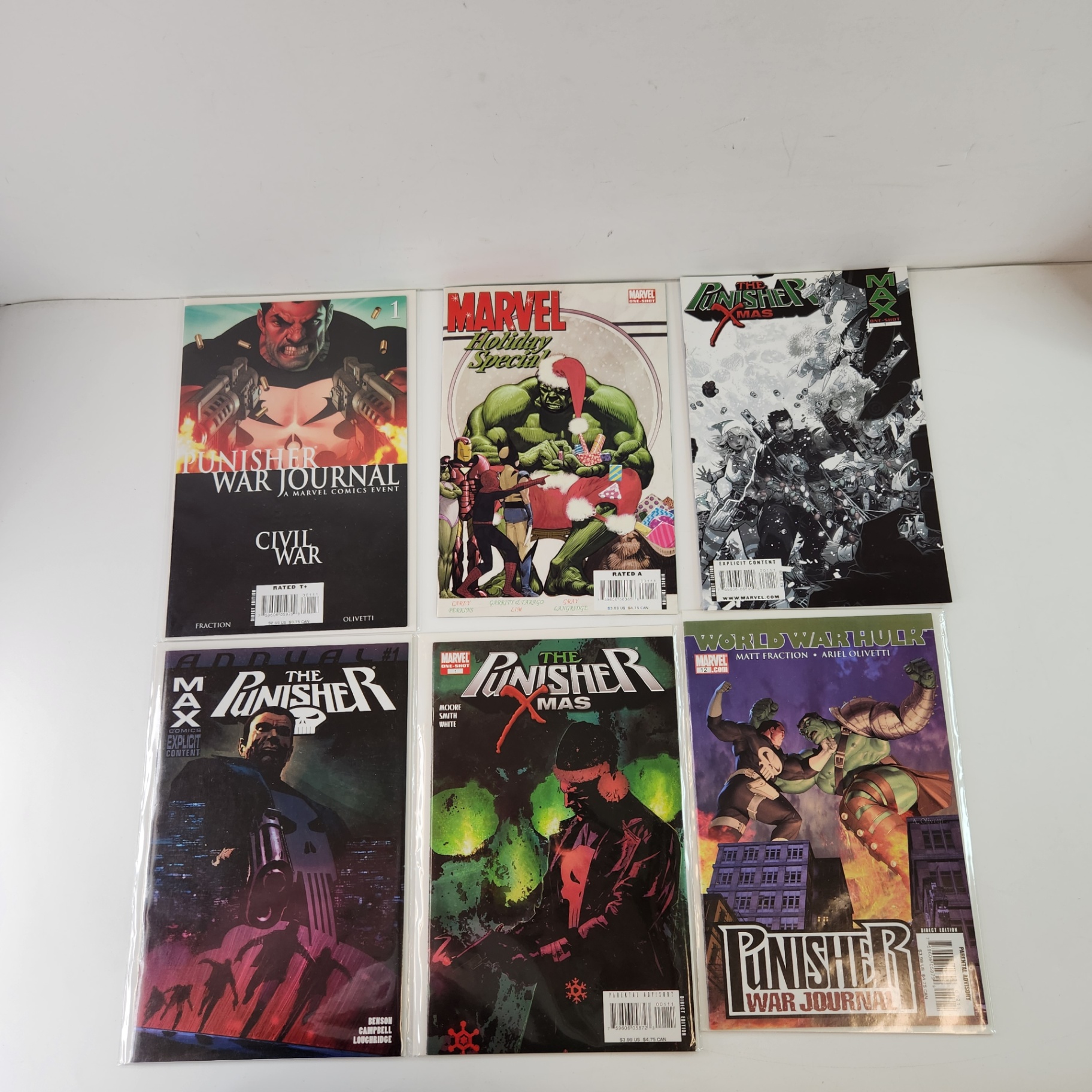 Punisher X-Mas, Holiday Special, War Journals, Punisher Max Annual #1 - image 1 of 4