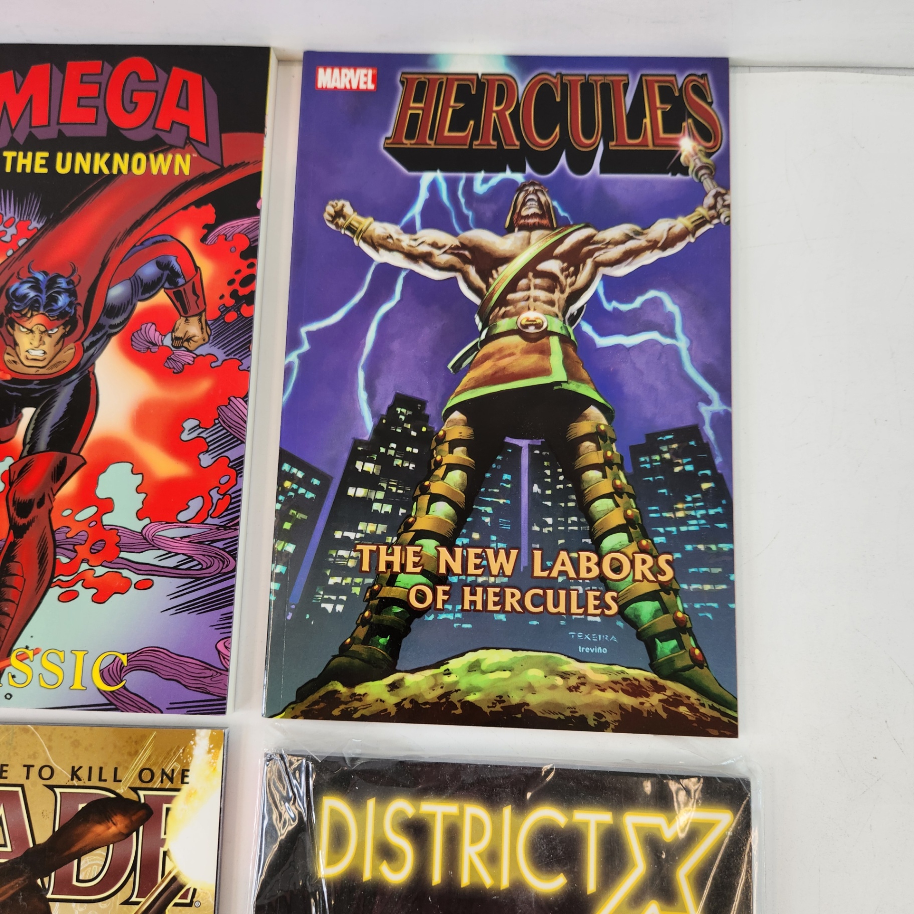 Marvel Omega the Unknown Hercules DistrictX Blade TPBs - image 2 of 4