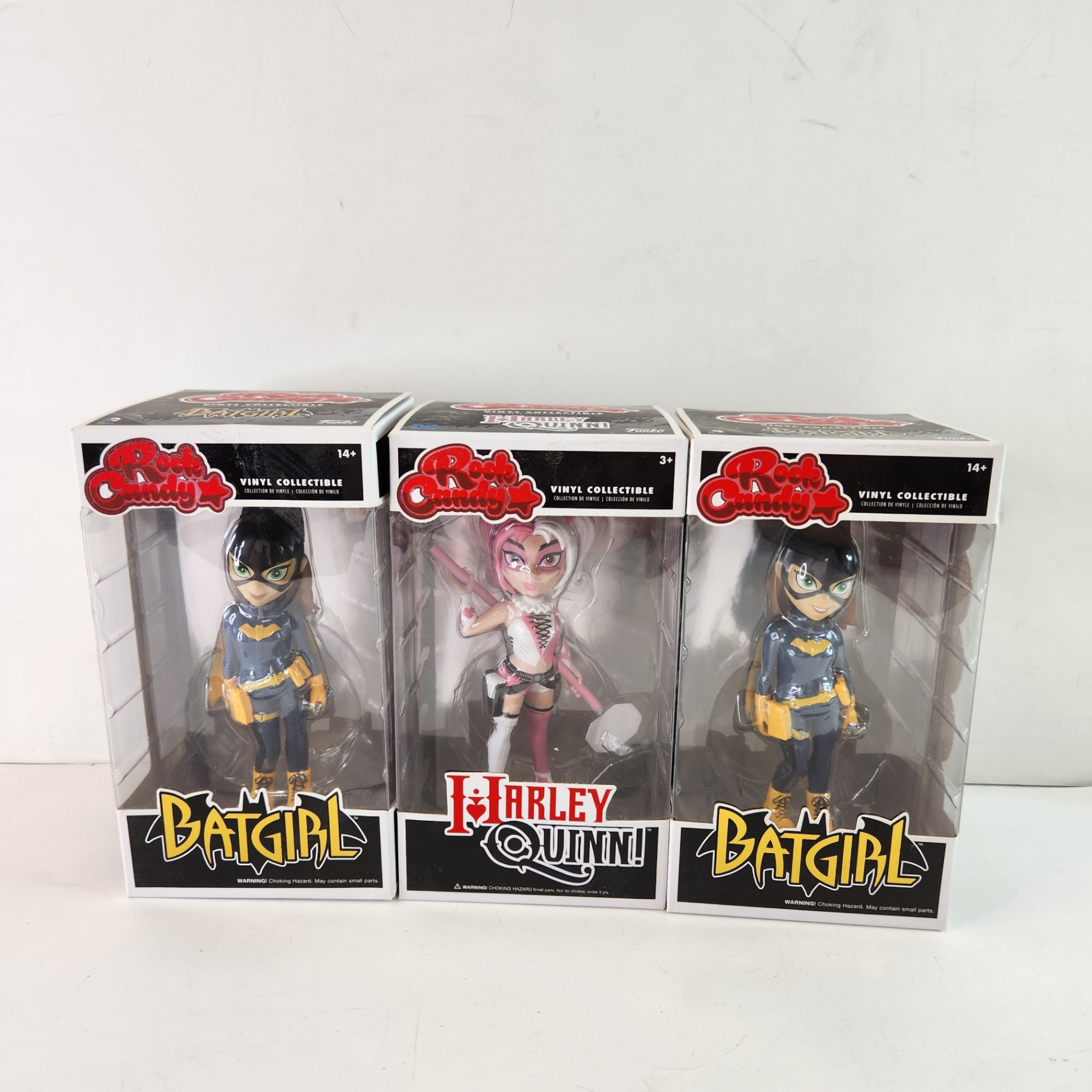 Funko Rock Candy Batgirl Harley Quinn Action Figures - image 1 of 3