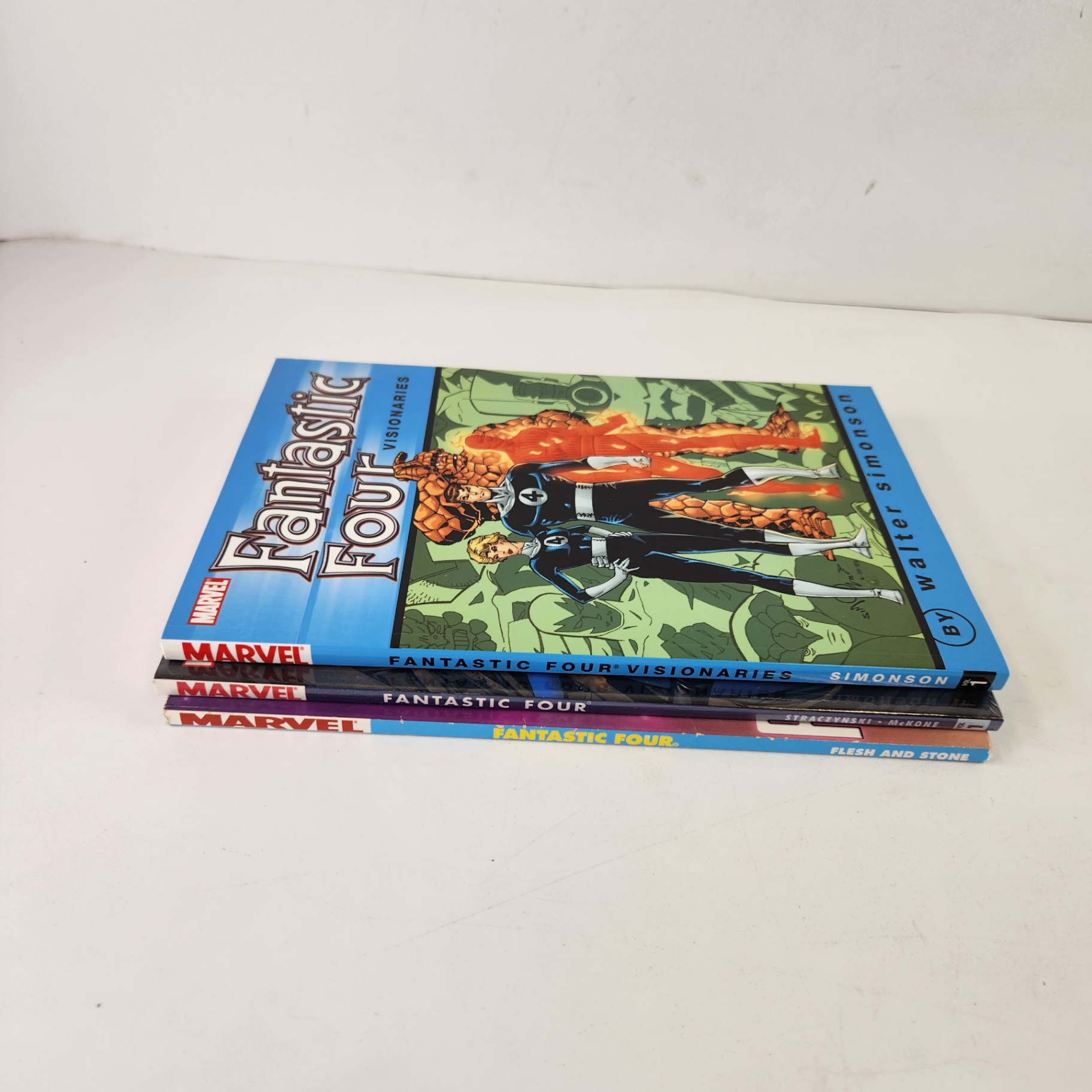 Marvel Comics Fantastic Four, F.F Visionaries, F.F Flesh and Stone TPB Comics - image 4 of 4
