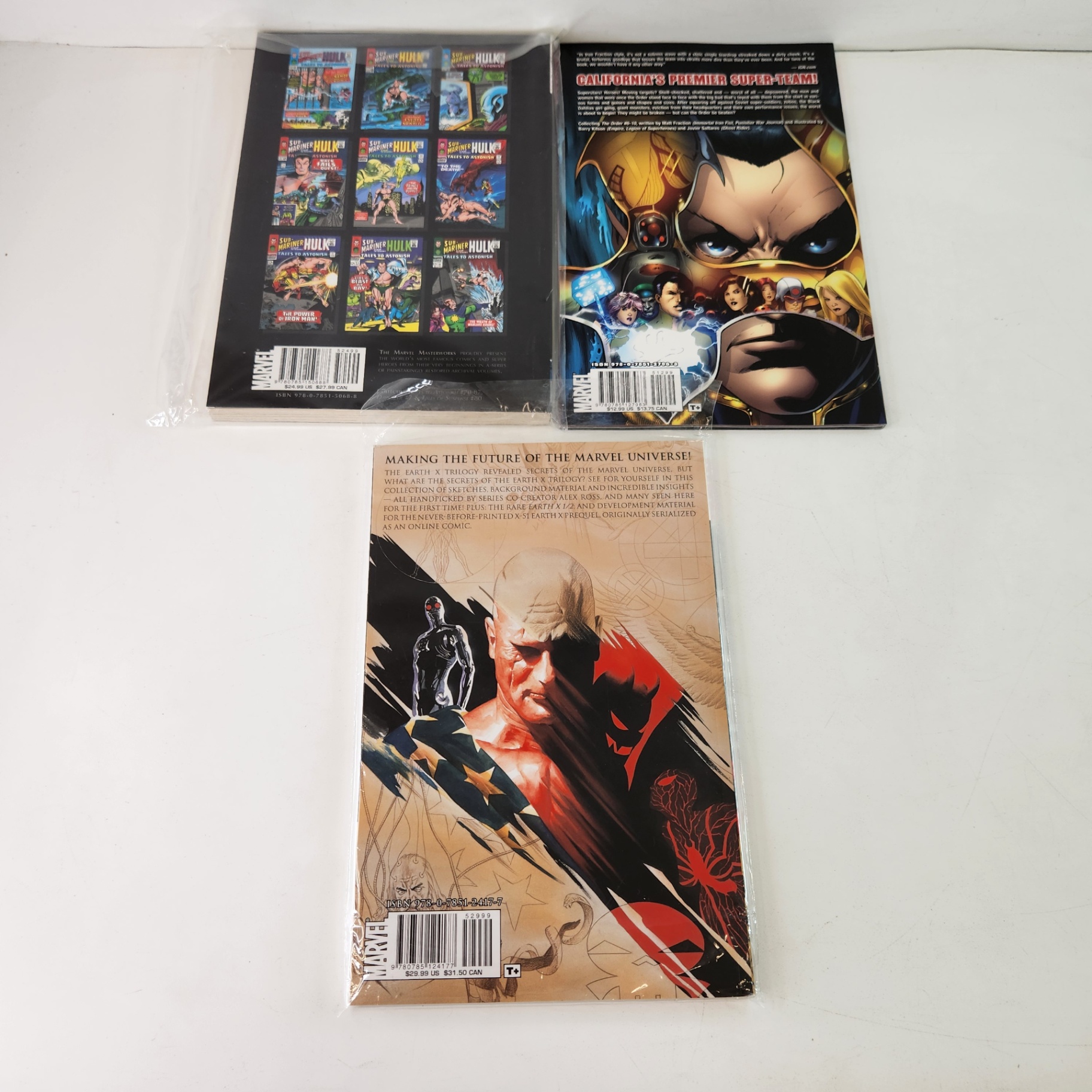 Marvel Comics Earth X Sub-Mariner The Order TPBs - image 3 of 5