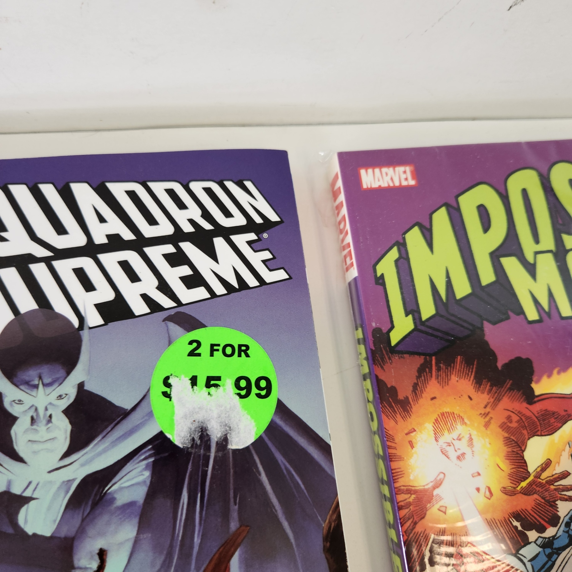 Marvel Impossible Man Squadron Supreme TPB Comic Books - image 2 of 4