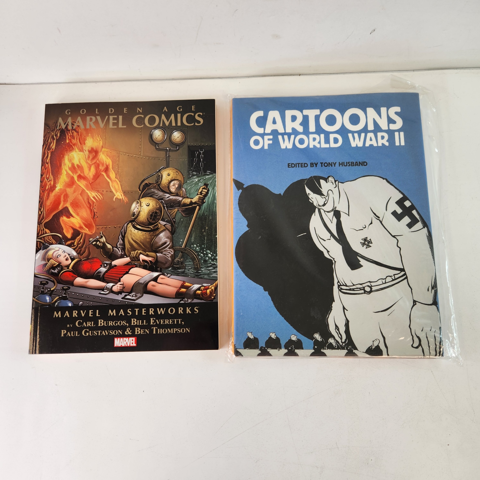 Marvel Golden Age Comics TPB Cartoons of World War 2 Hardcover - image 1 of 3