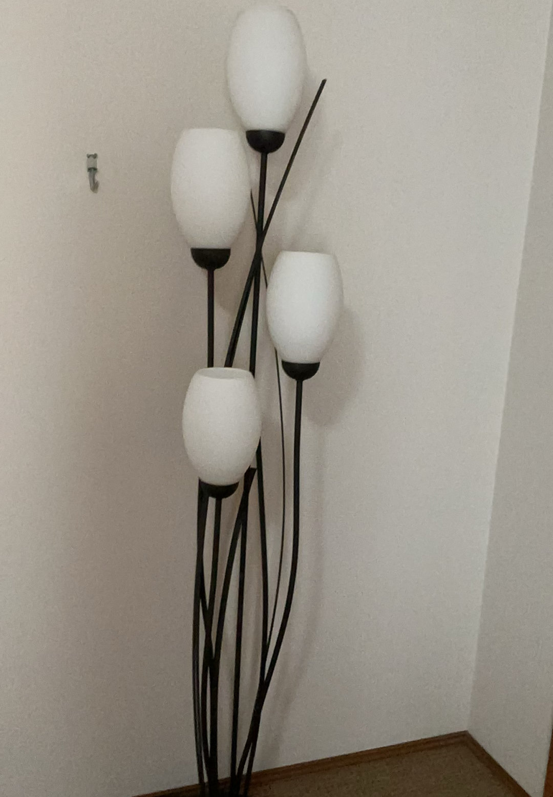 Black Cat Tails Floor Lamp - image 5 of 5